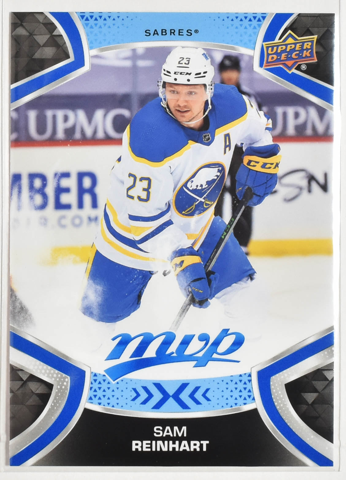 Sam Reinhart 132 Buffalo Sabres MVP Upper Deck 2021 Hockey