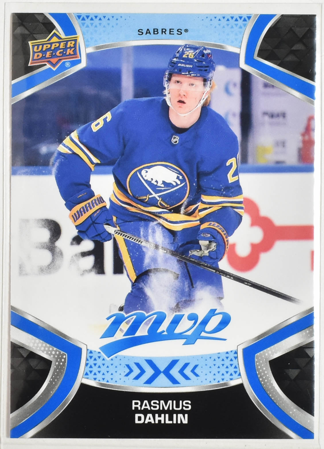 Rasmus Dahlin 22 Buffalo MVP Upper Deck 2021 Hockey