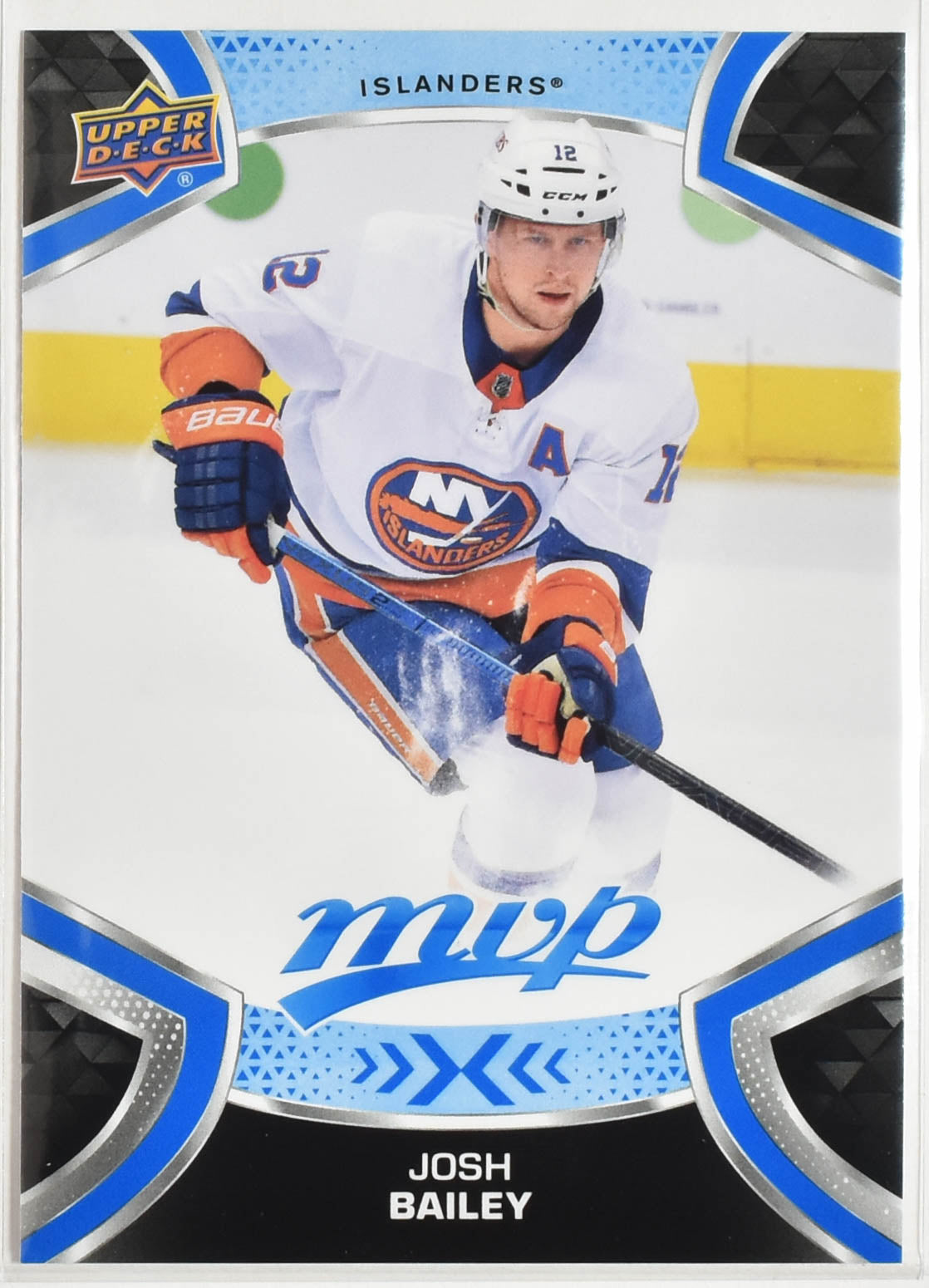 Josh Bailey 12 New York Islanders MVP Upper Deck 2021 Hockey