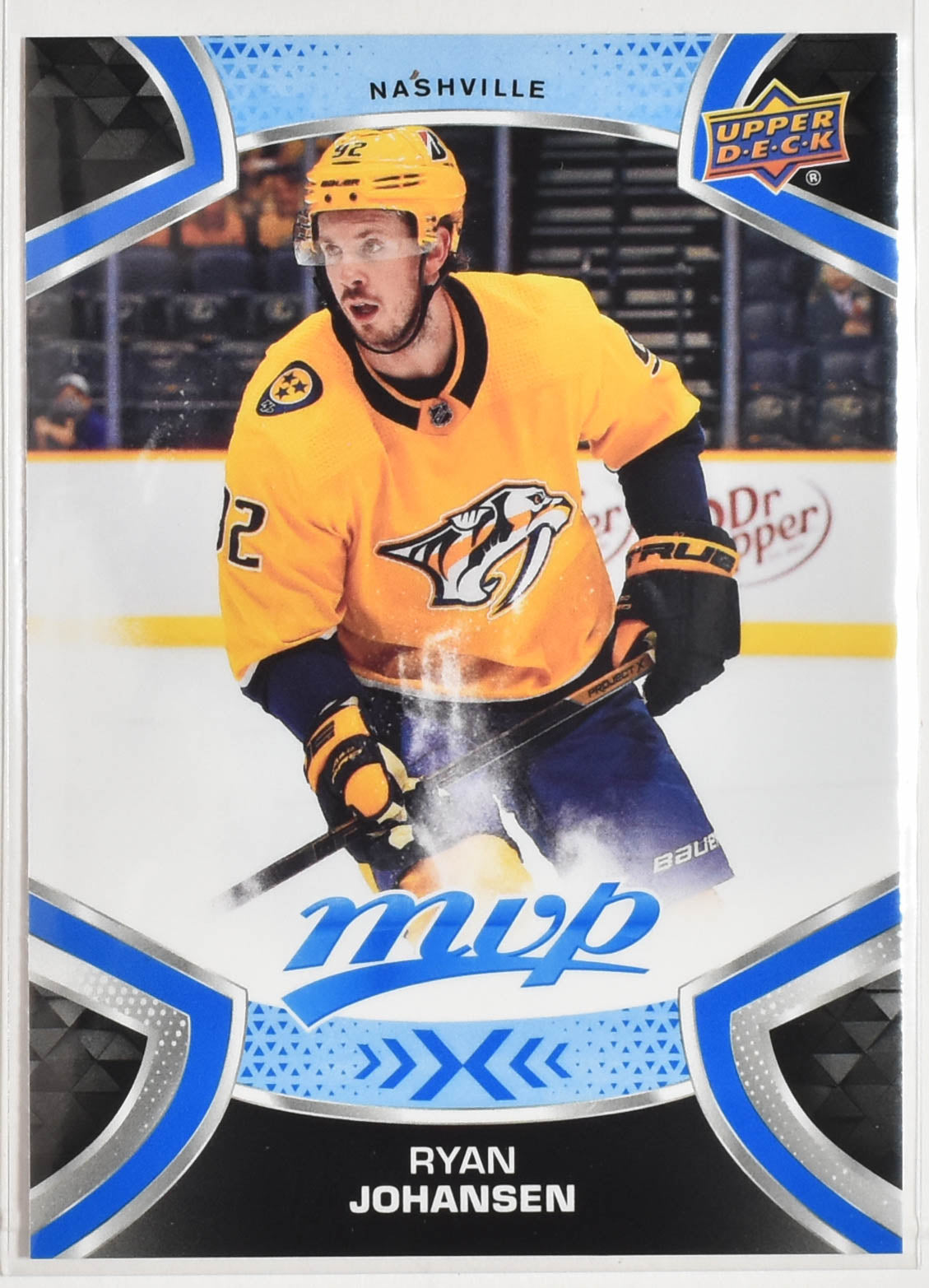 Ryan Johansen 92 Nashville MVP Upper Deck 2021 Hockey