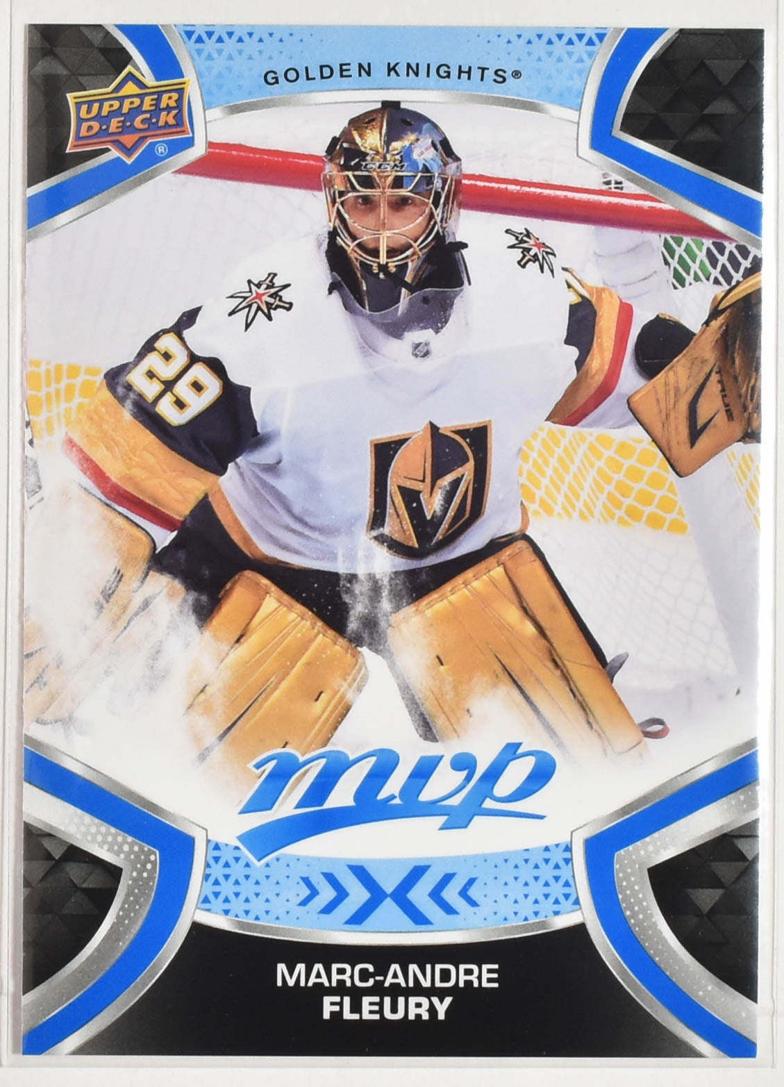 Marc Andre Fleury 56 Golden Knights MVP Upper Deck 2021 Hockey