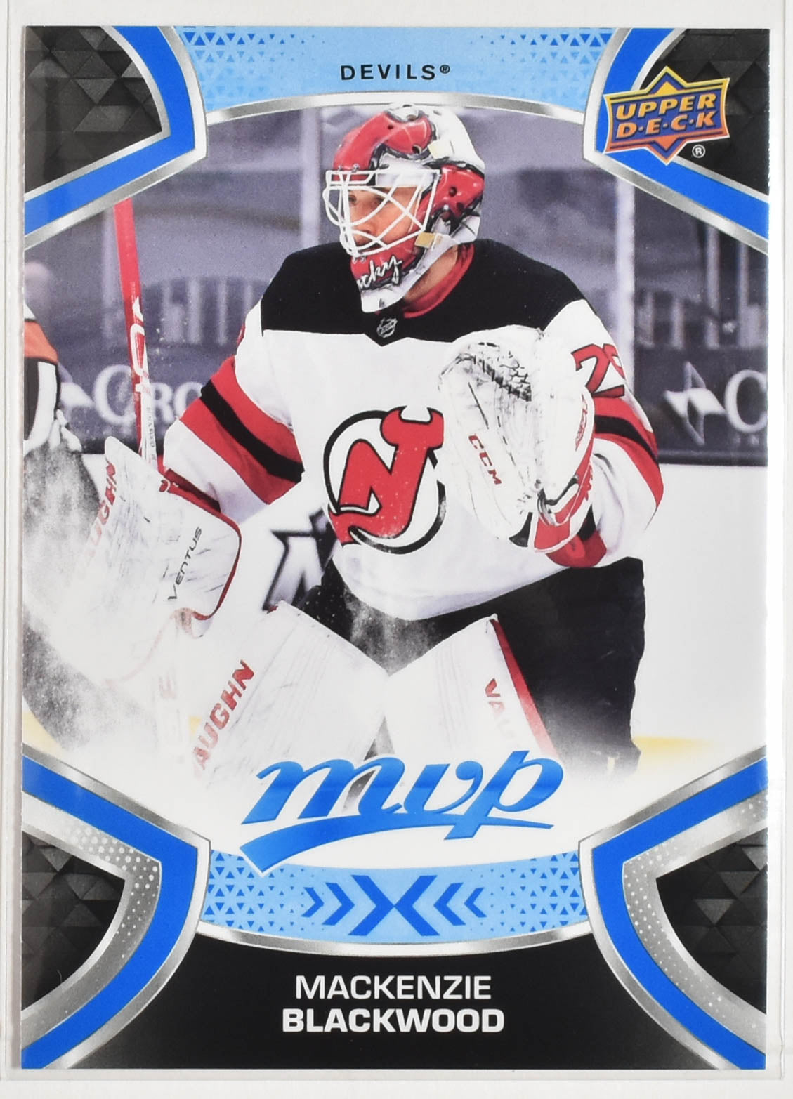 Mackenzie Blackwood 29 New Jersey Devils MVP Upper Deck 2021 Hockey