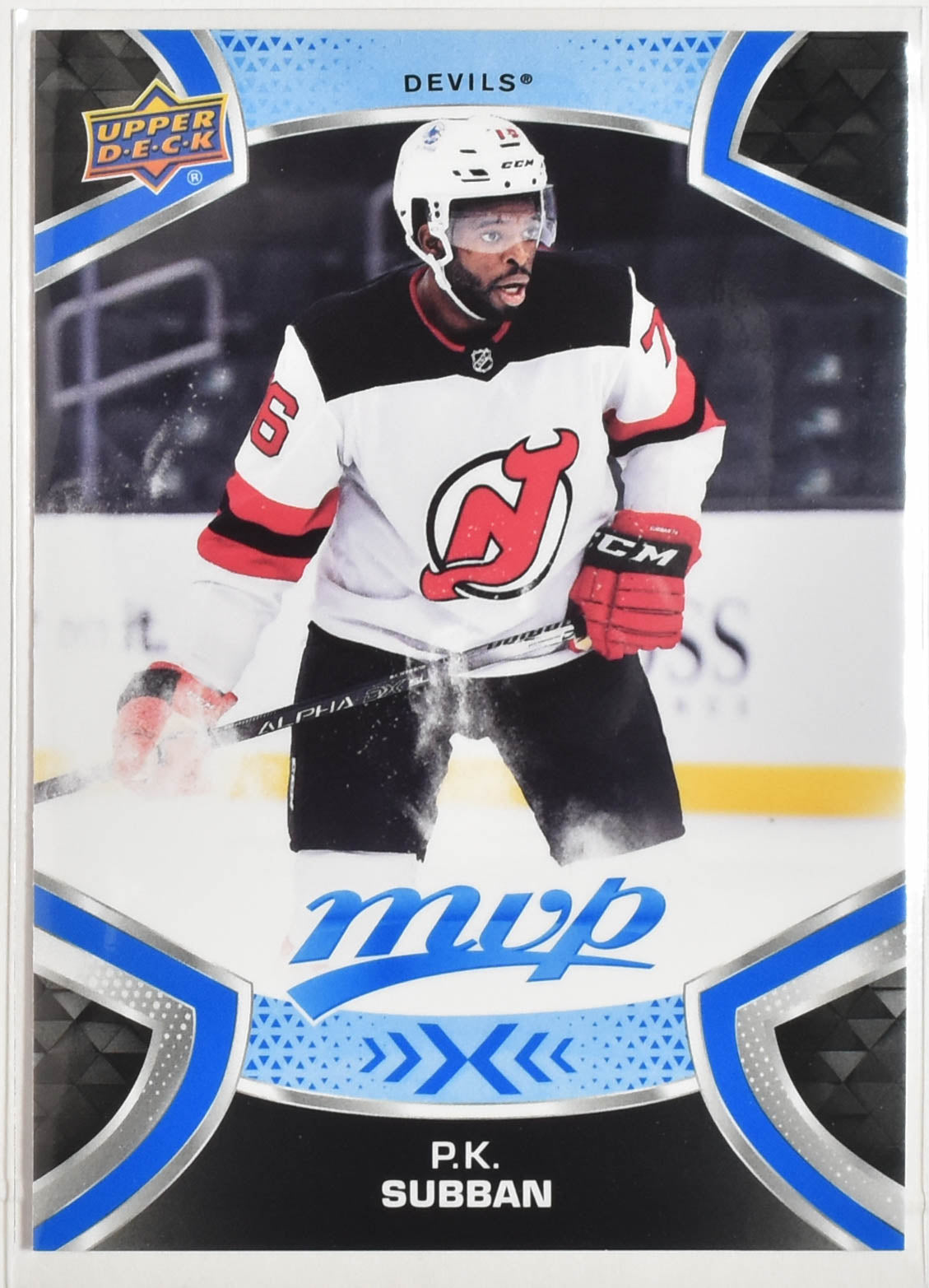 PK Subban 76 New Jersey Devils MVP Upper Deck 2021 Hockey Mint