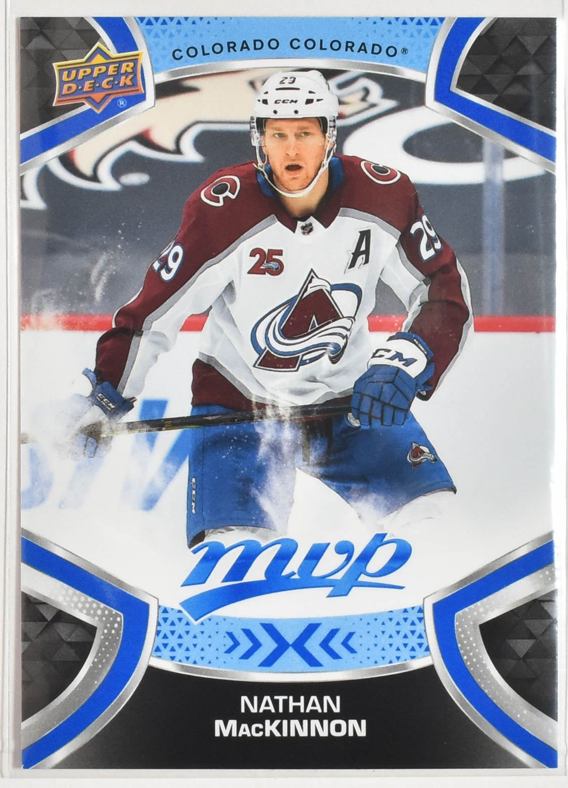 Nathan Mackinnon 216 Colorado MVP Upper Deck 2021 Hockey