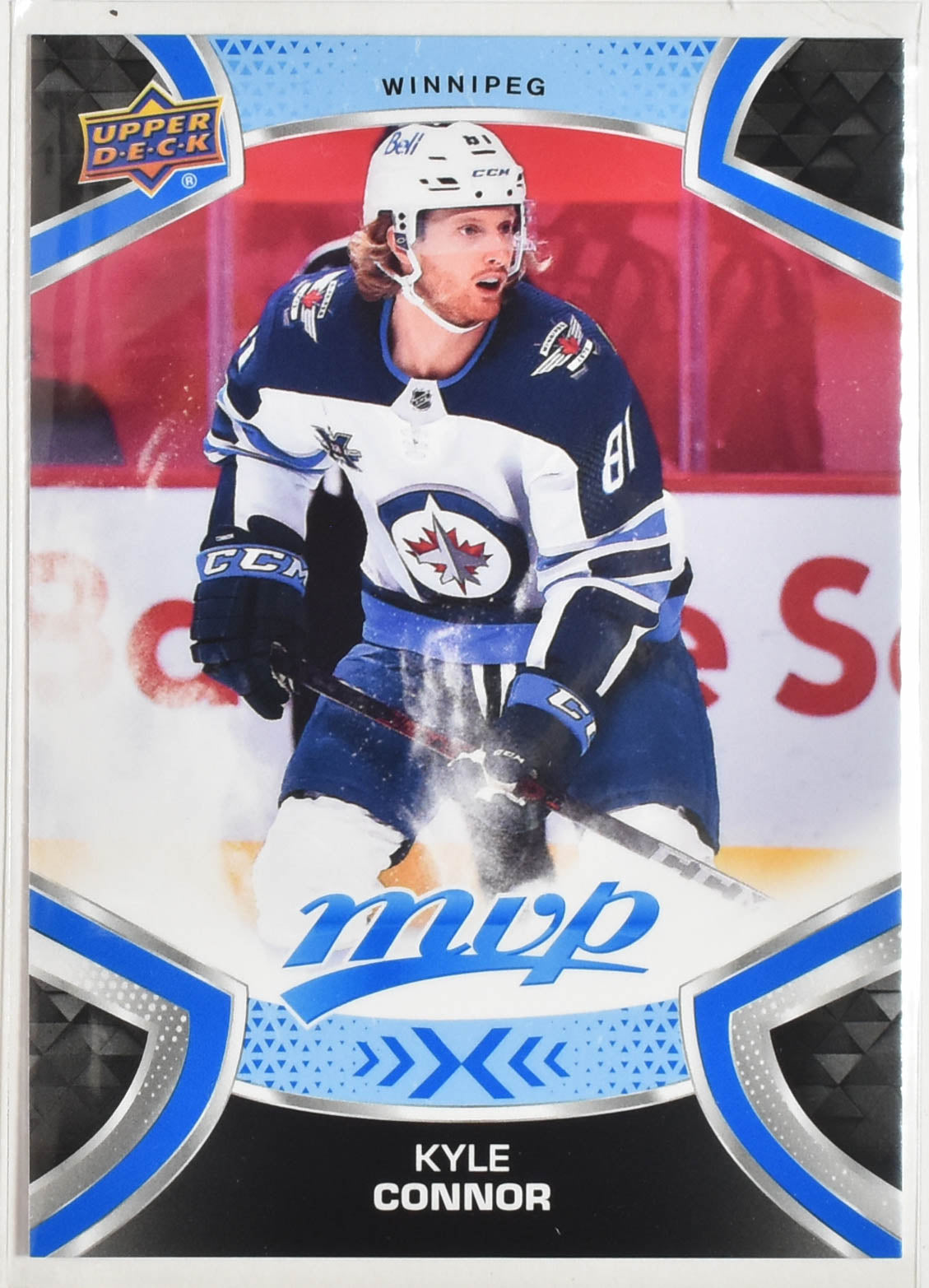 Kyle Connor 81 Jets MVP Upper Deck 2021 Hockey