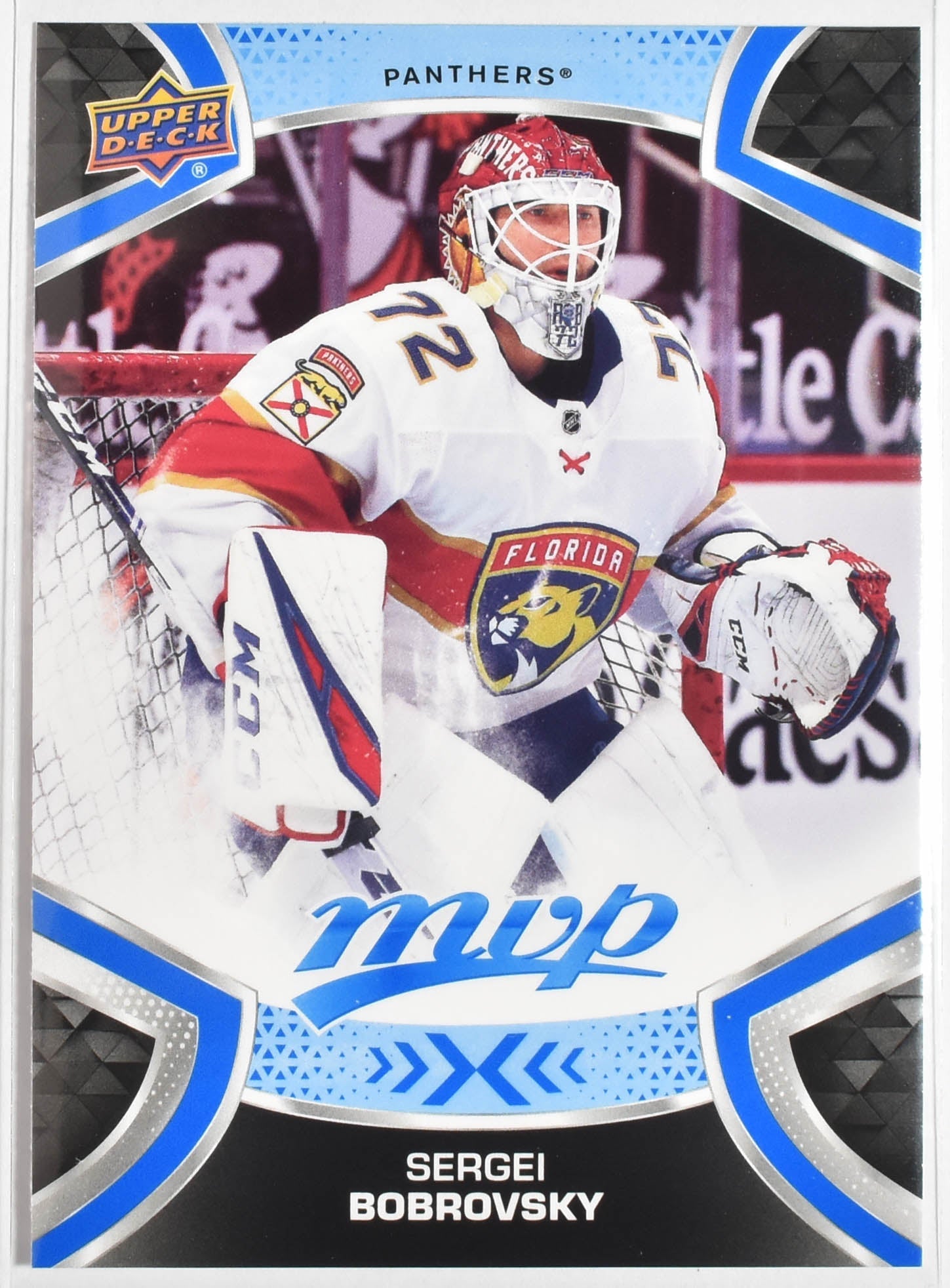 Sergei Bobrovsky 75 Florida MVP Upper Deck 2021 Hockey