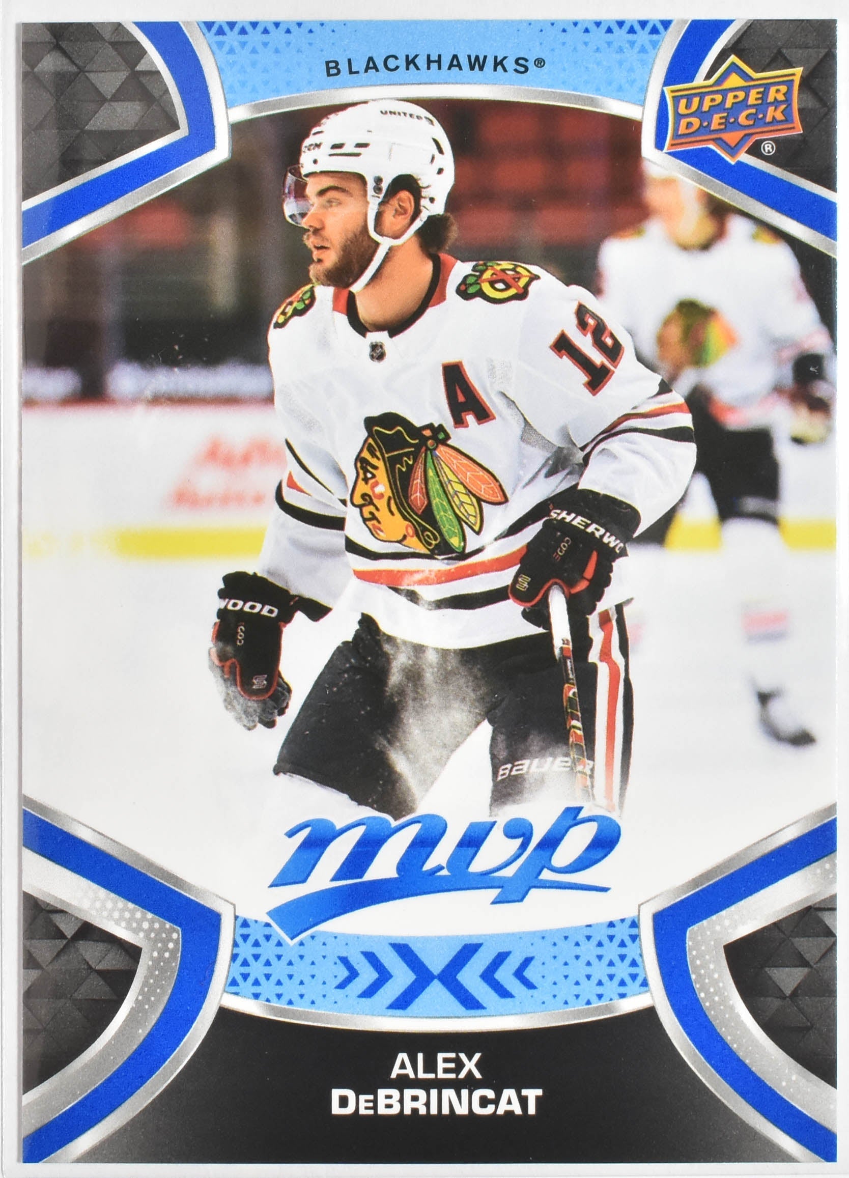 Alex DeBrincat 211 Chicago Black Hawks MVP Upper Deck 2021 Hockey