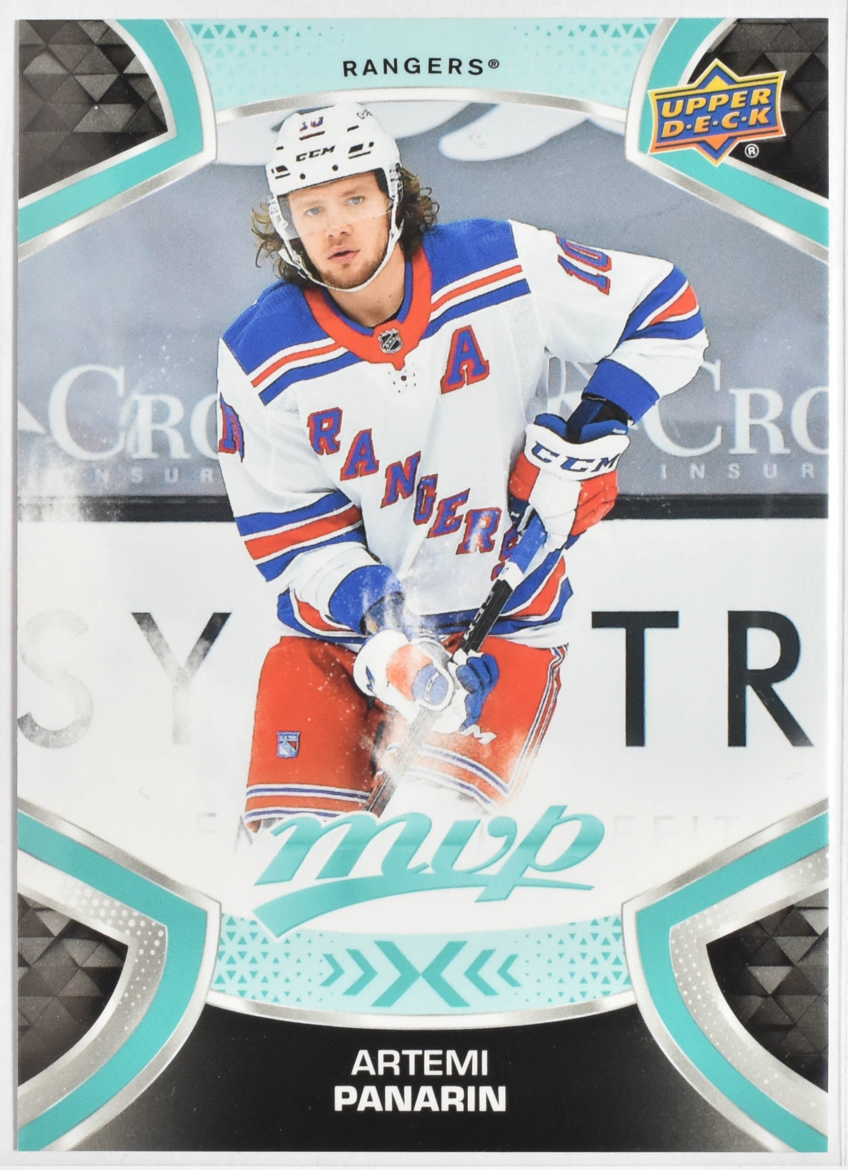 Artemi Panarin 136 New York Rangers MVP Upper Deck 2021 Hockey