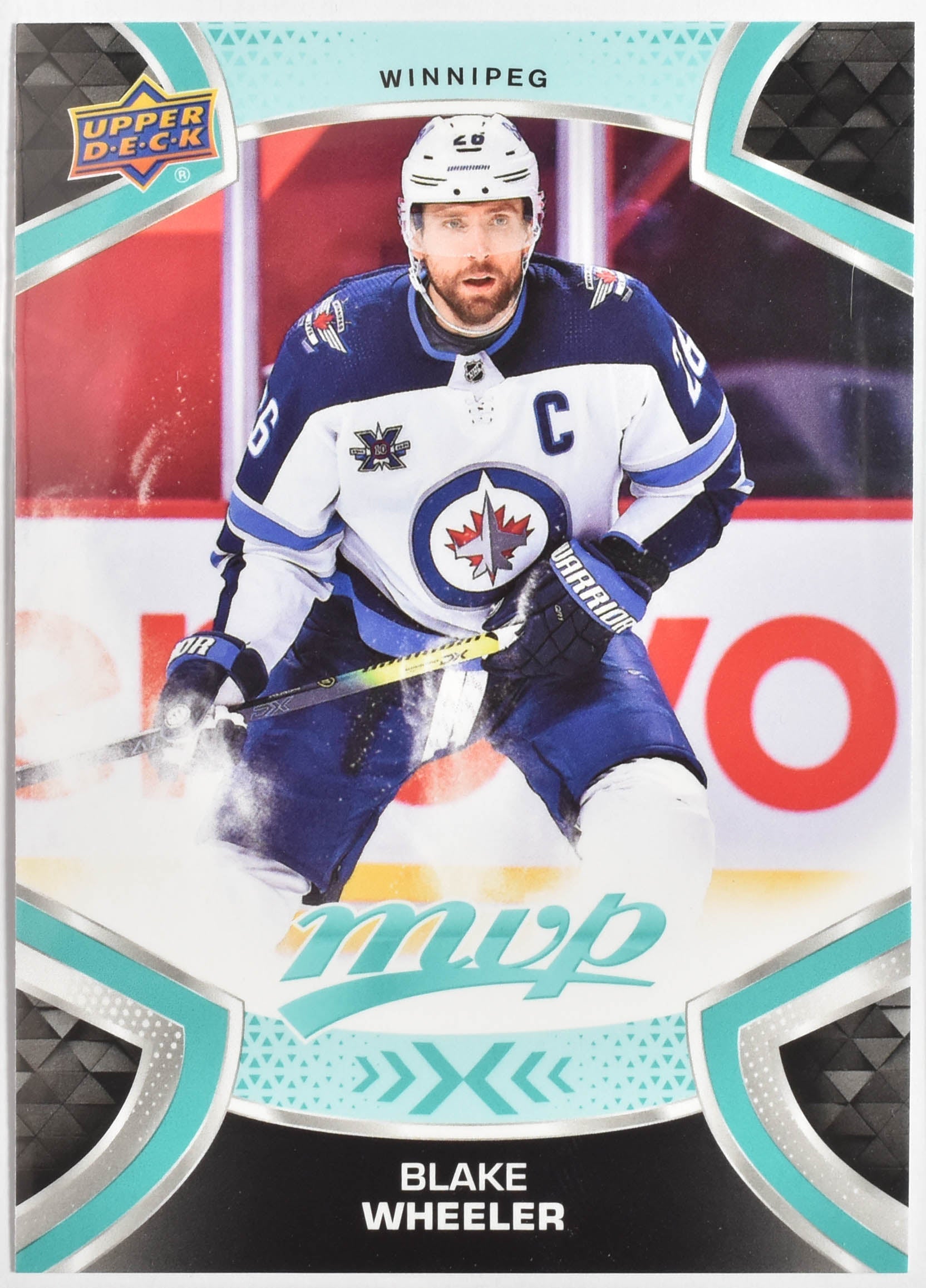 Blake Wheeler 26 Winnipeg MVP Upper Deck 2021