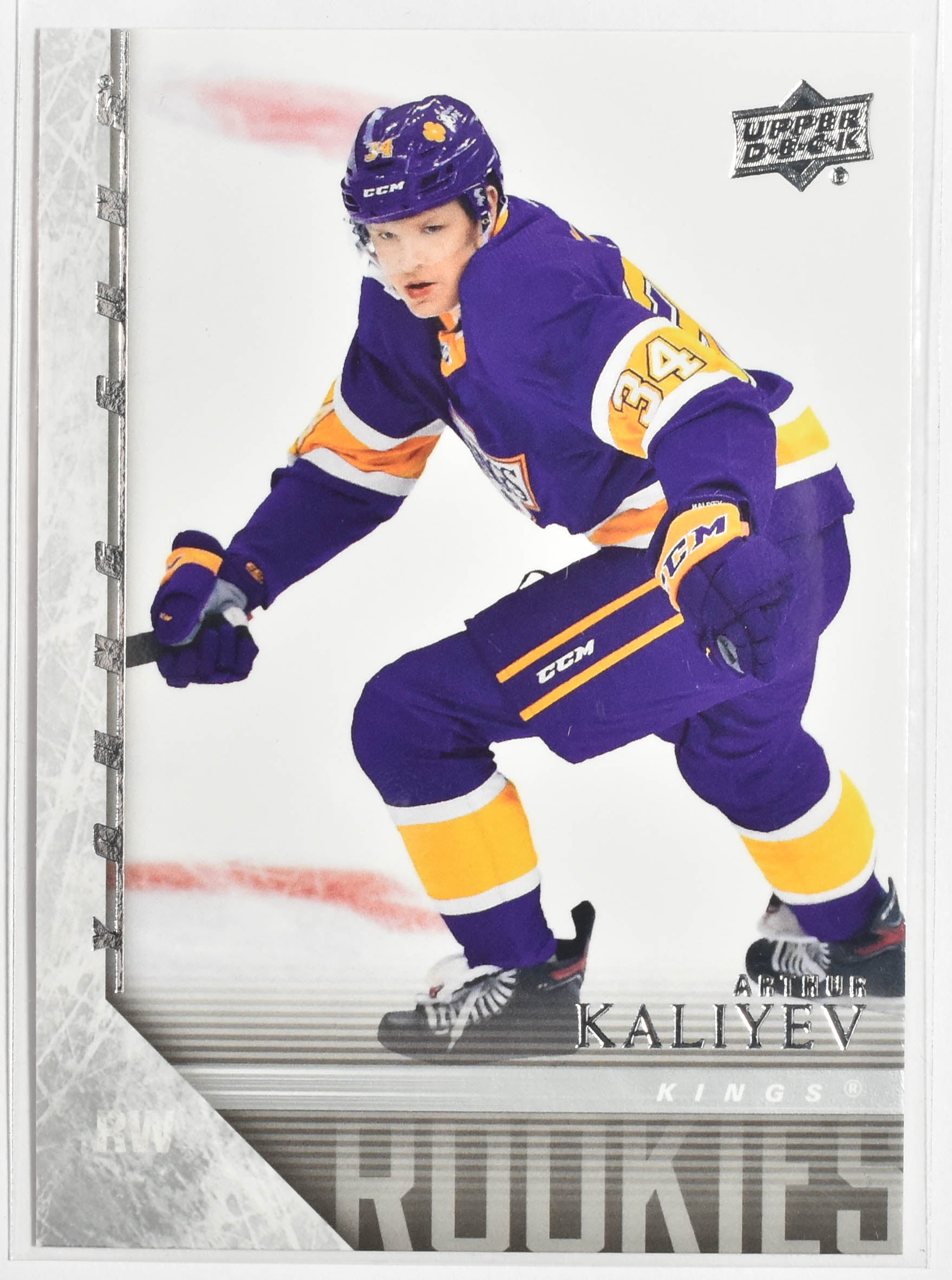 Arthur Kaliyev T-100 LA Kings Young Guns 2021 Upper Deck