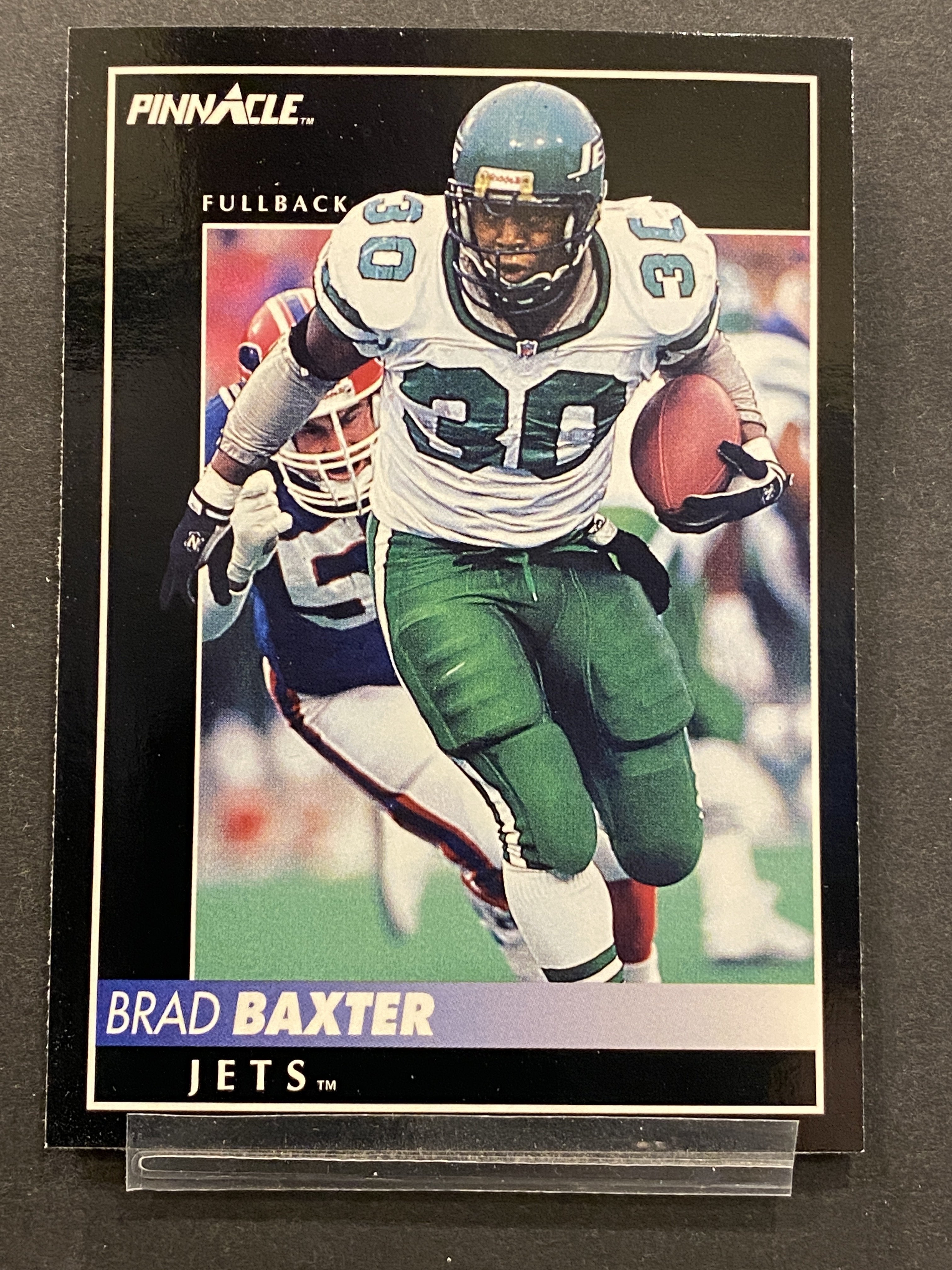 Brad Baxter Pinnacle Football Card