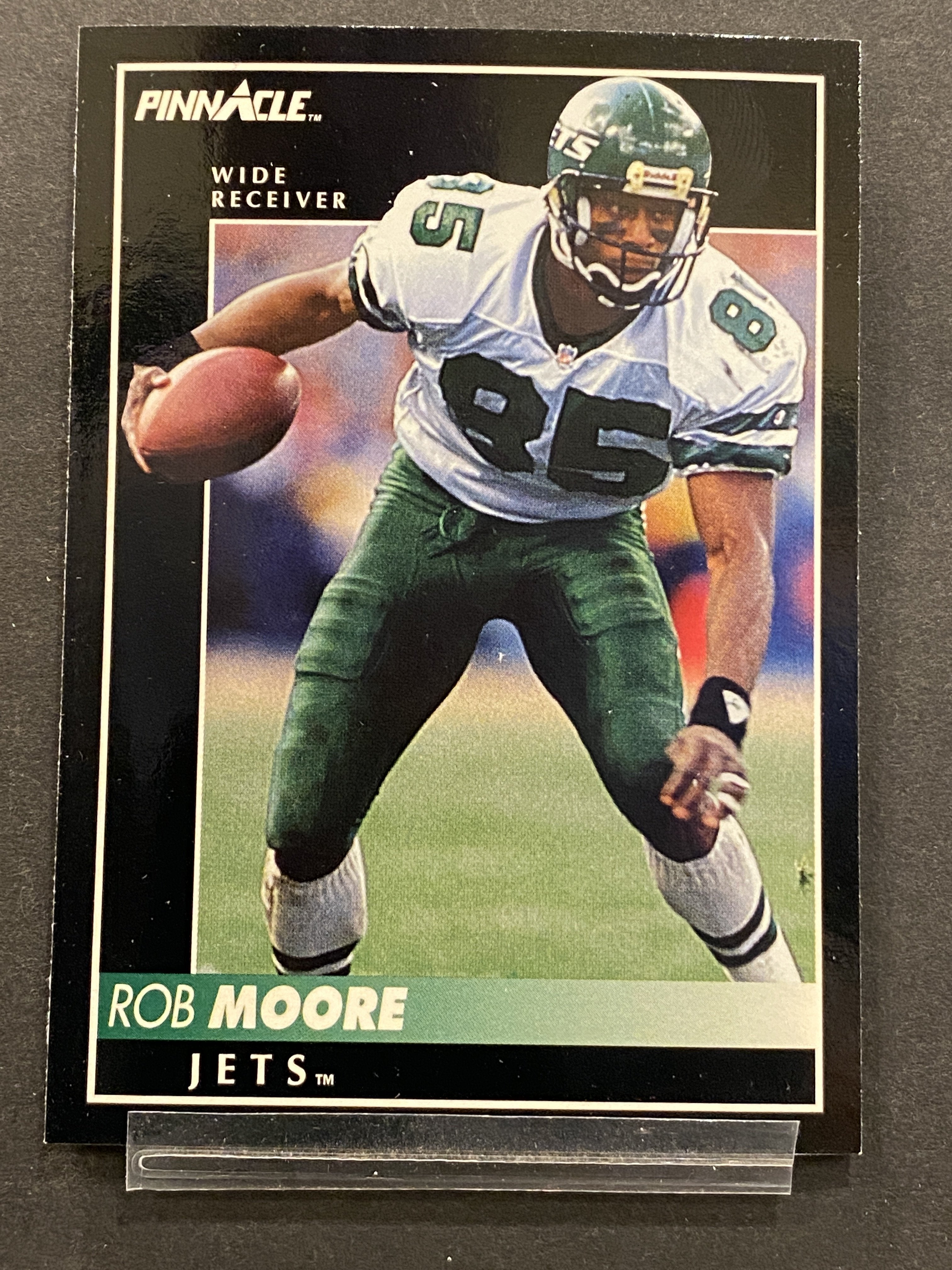 Rob Moore Pinnacle Football Card