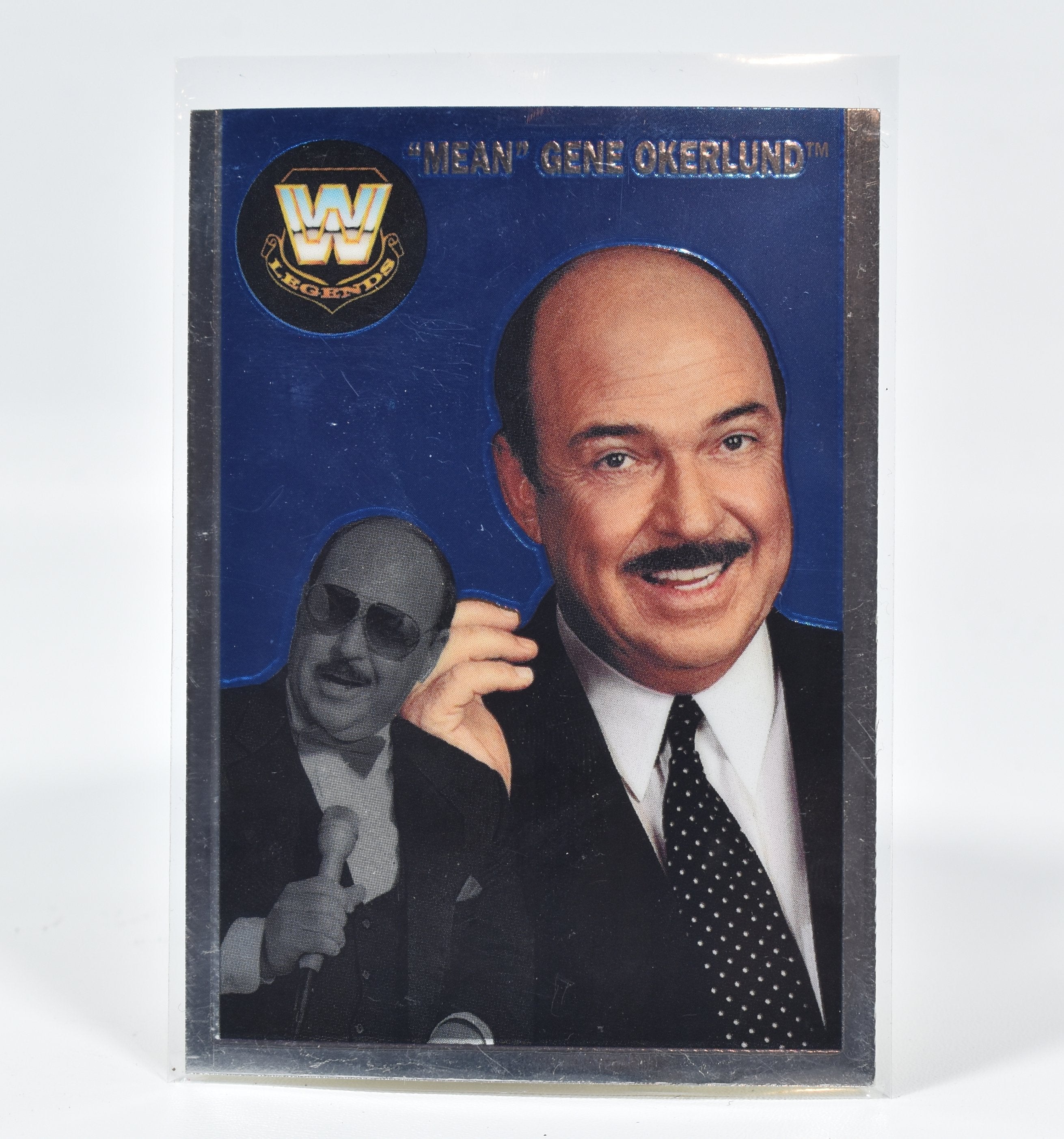 Mean Gene Okerlund WWF Legends 70 Topps Chrome 2007