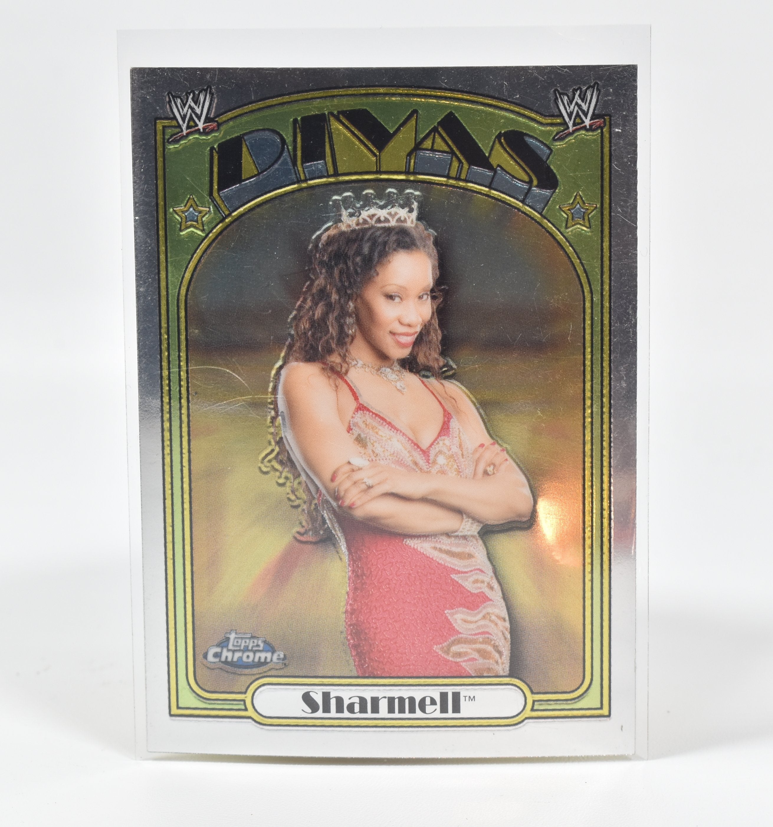 Divas Sharmell Topps Chrome Wrestling card 2007 Superstar Card Heritage 59