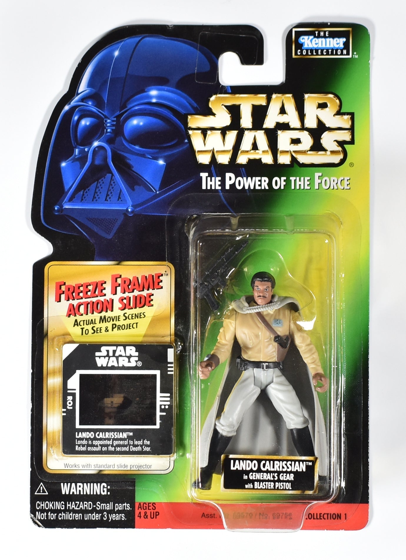 Star Wars Power of the Force Freeze Frame Lando Calrissian Blaster Pistol Genera