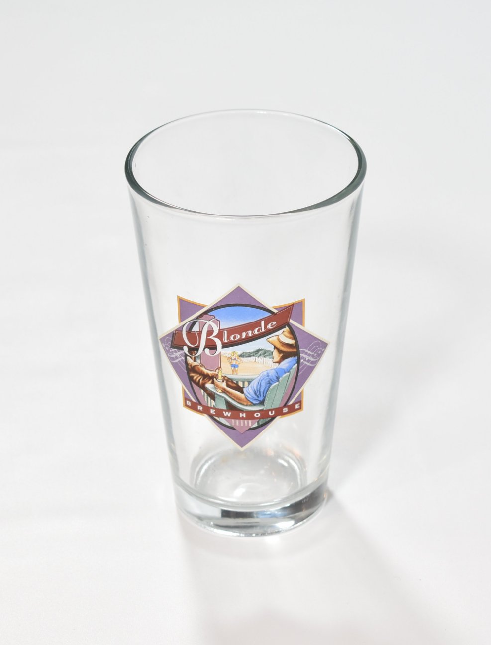 Blonde Brewhouse Beer Glass - 6 Inch