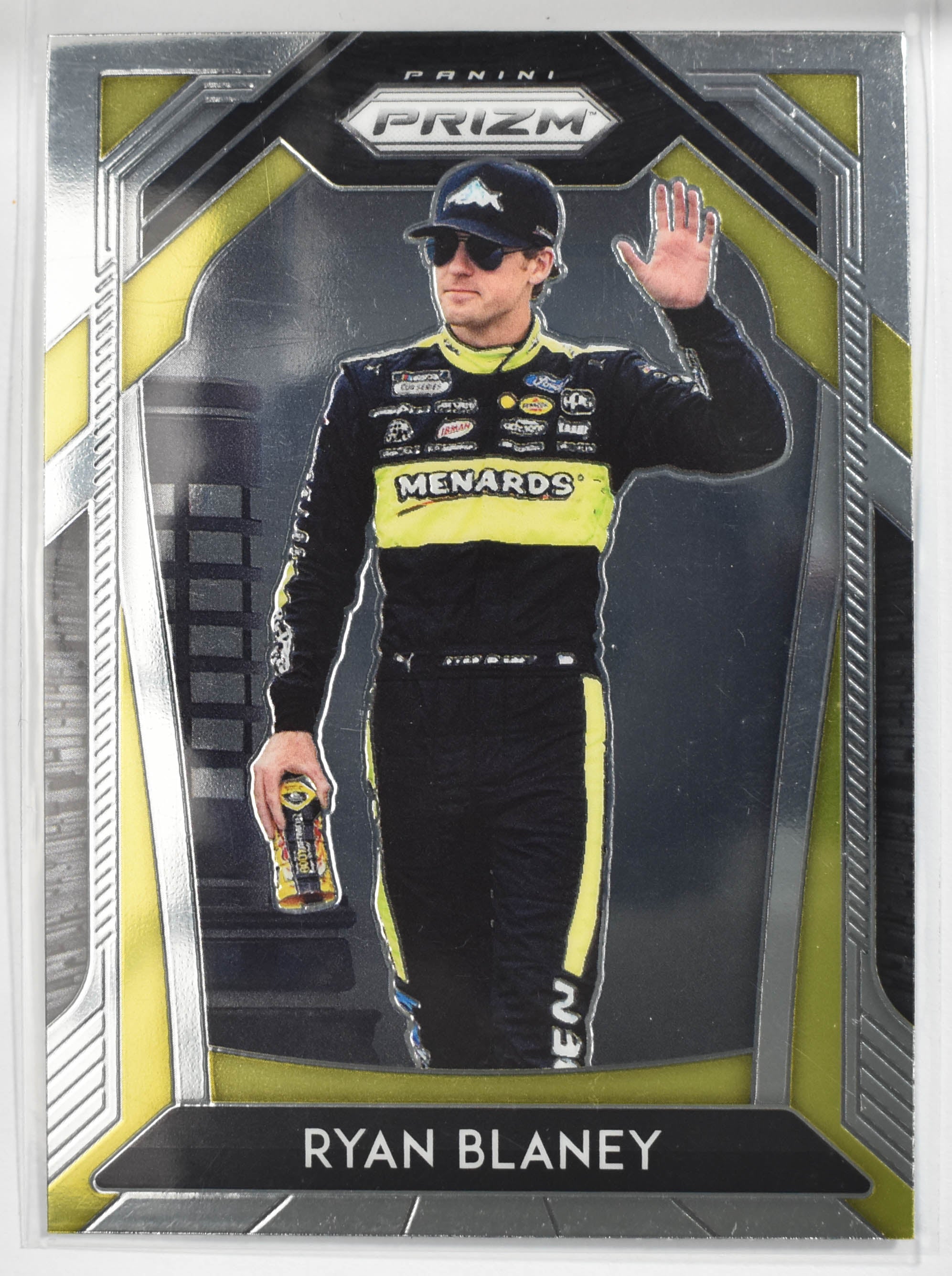 Ryan Blaney Panini Prizm Racing 2020 Yellow No.2