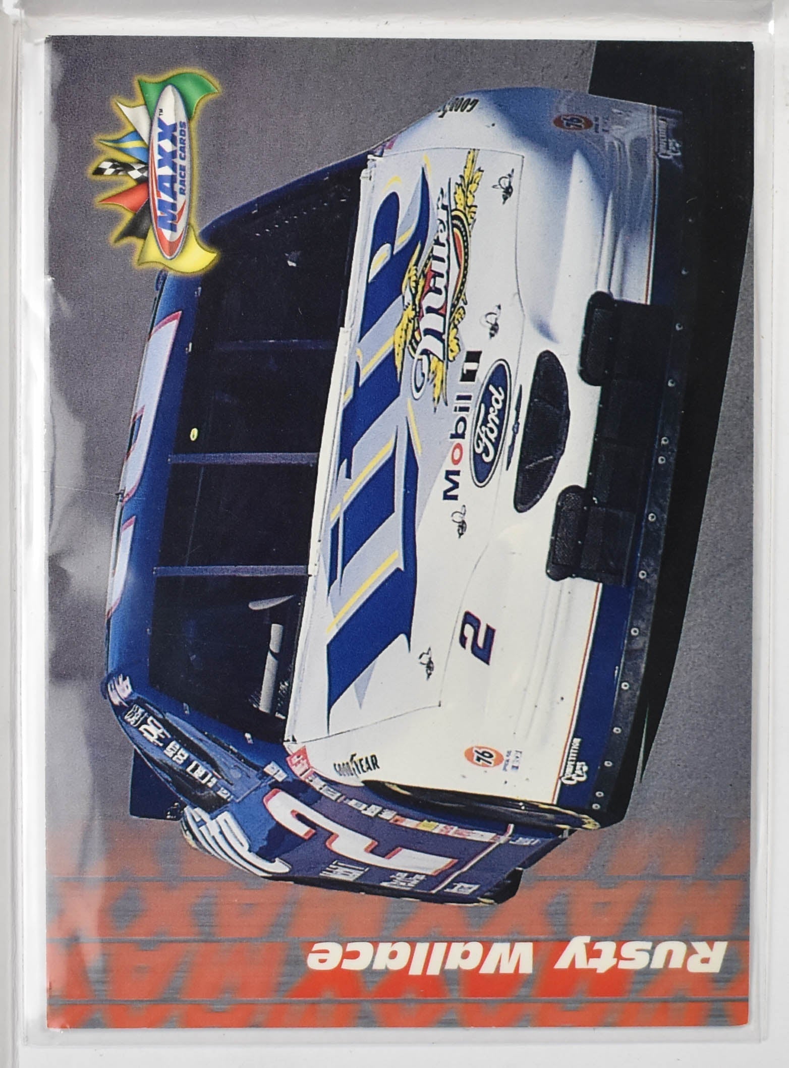 Rusty Wallace Pace Setters 98 Maxx Nascar Card 1997