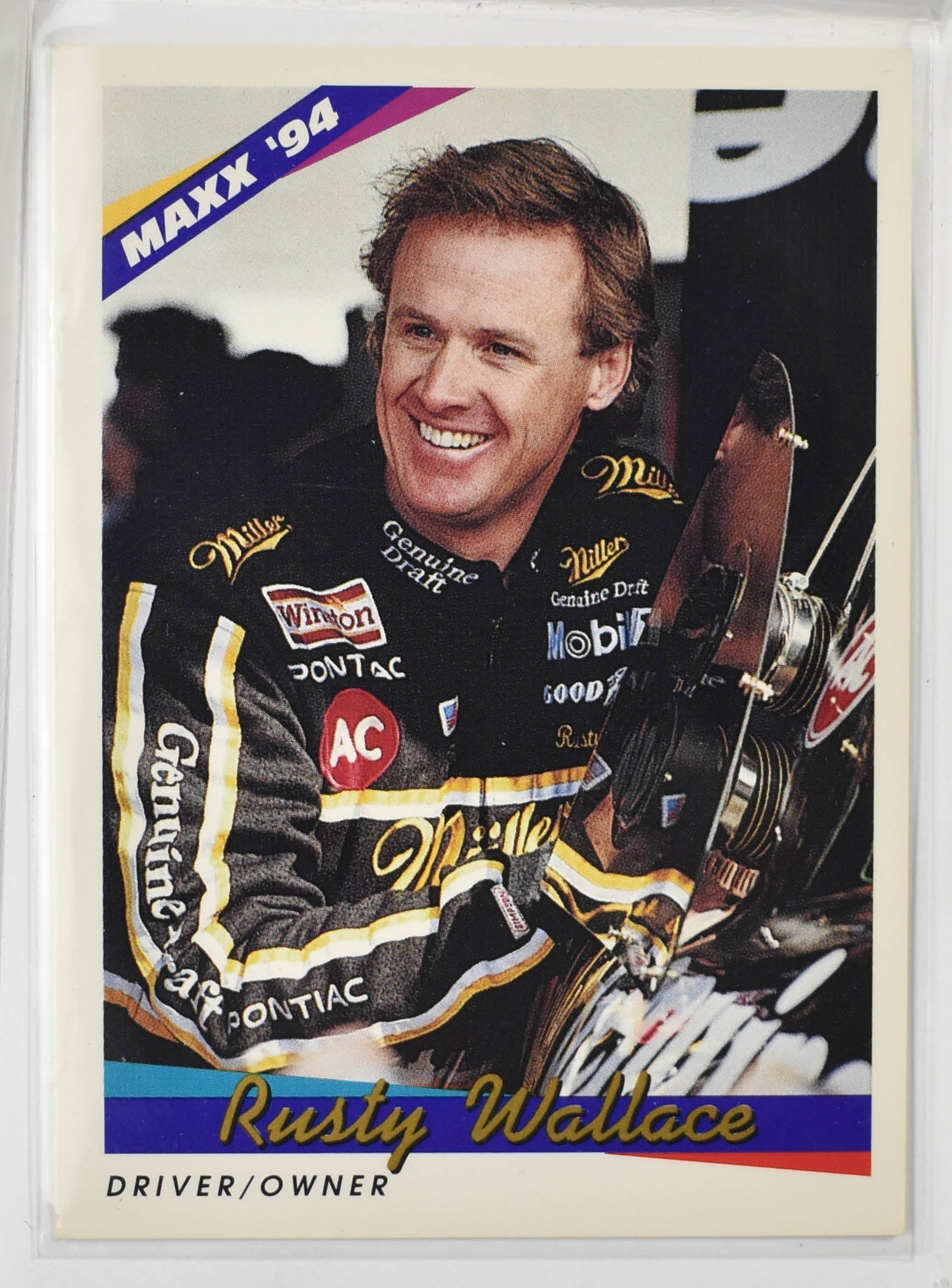 Rusty Wallace 2 Maxx Race Cards 1994