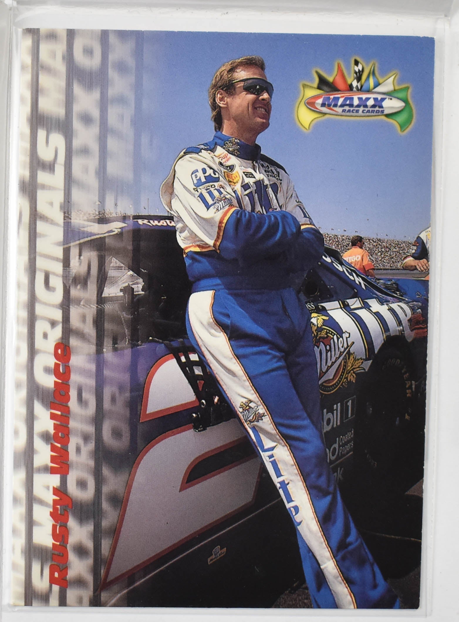 Rusty Wallace Rusty Wallace 107 Nascar Card 1997