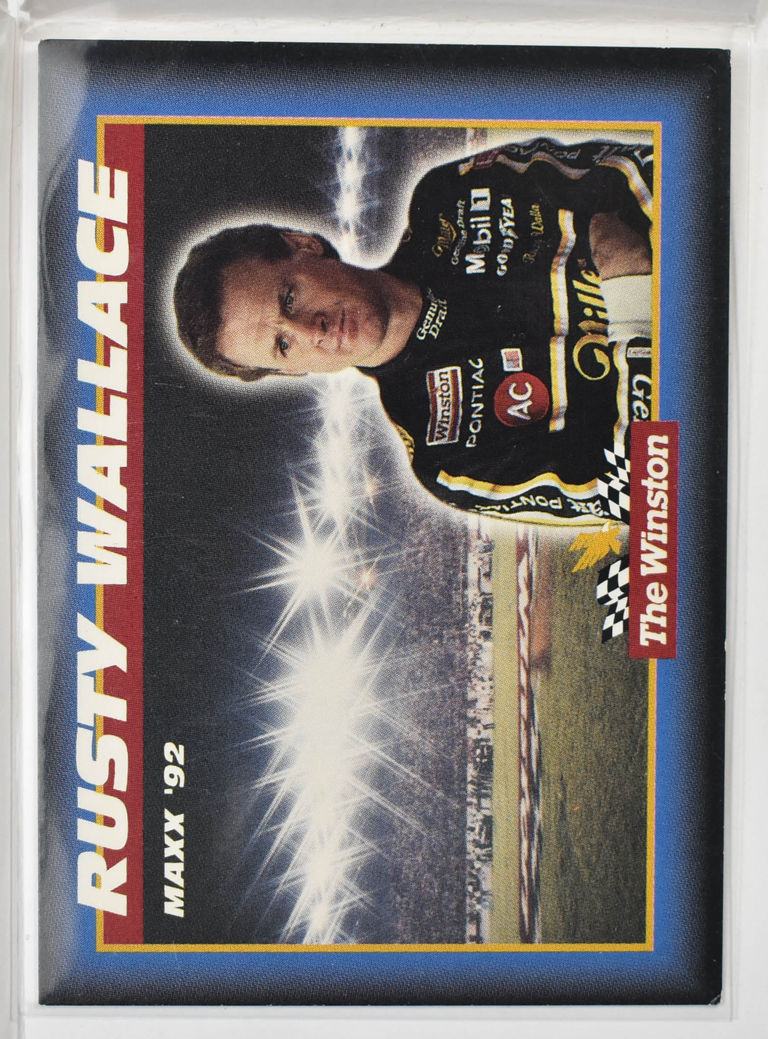 Rusty Wallace 1992 Maxx Race Cards 6 of 50 The Winston