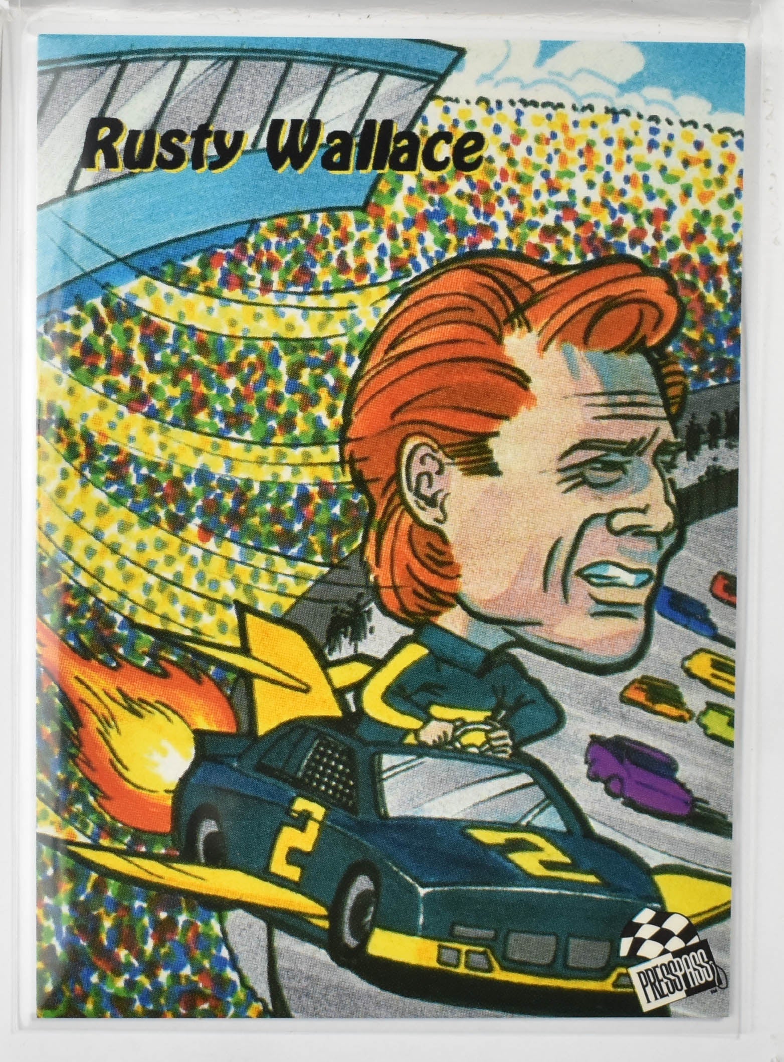 Rusty Wallace 144 Press Pass 1994 Nascar Card