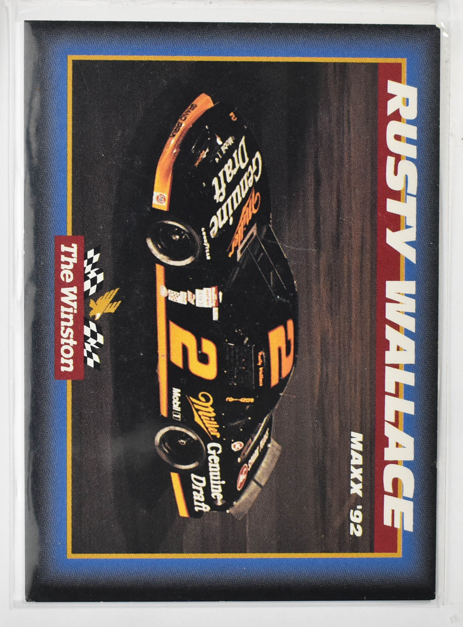 Rusty Wallace 26 of 50 The Winston 1992 Max Nascar Card