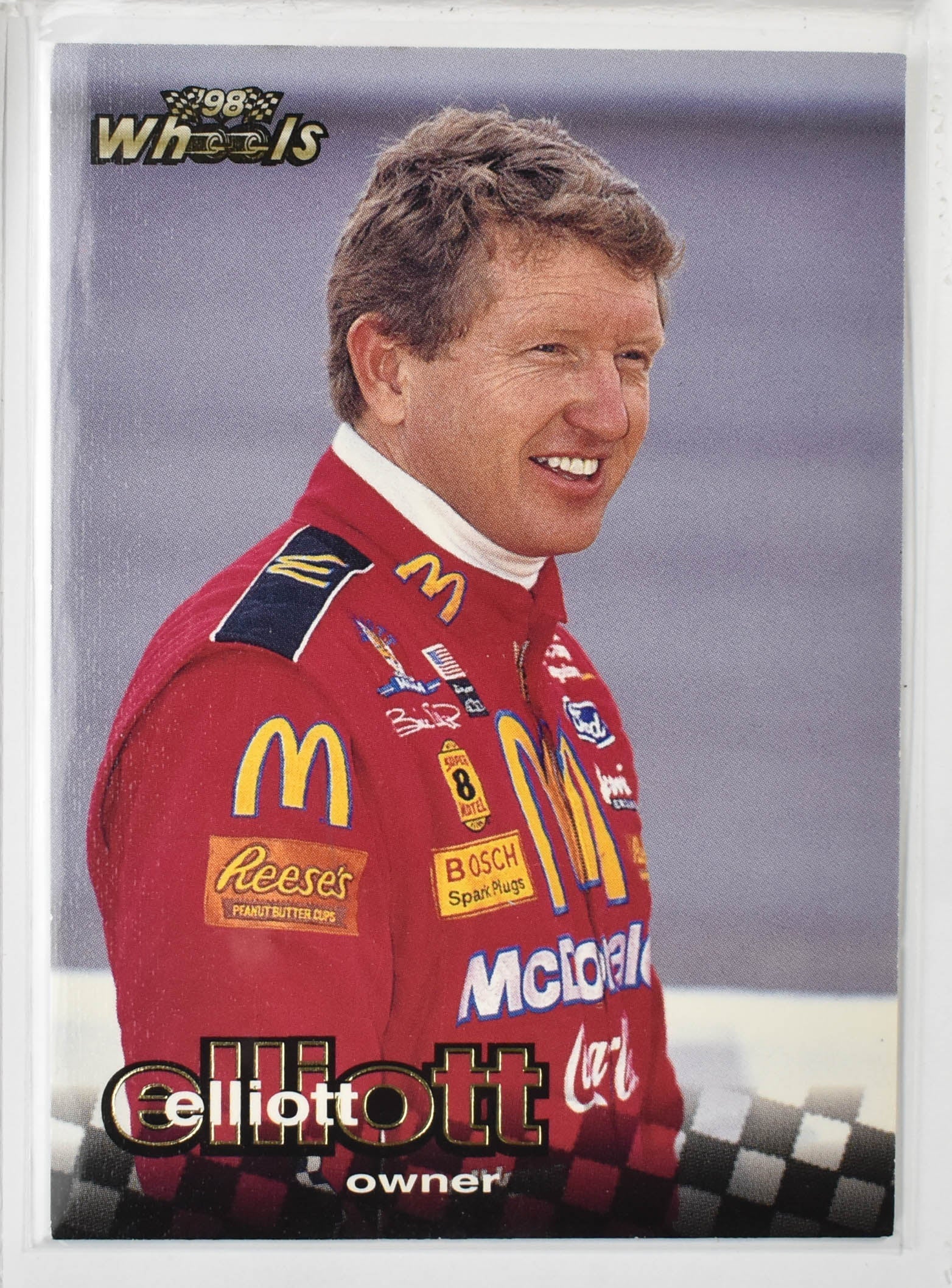 Bill Elliott 77 Wheels Sports 1998 Nascar Card