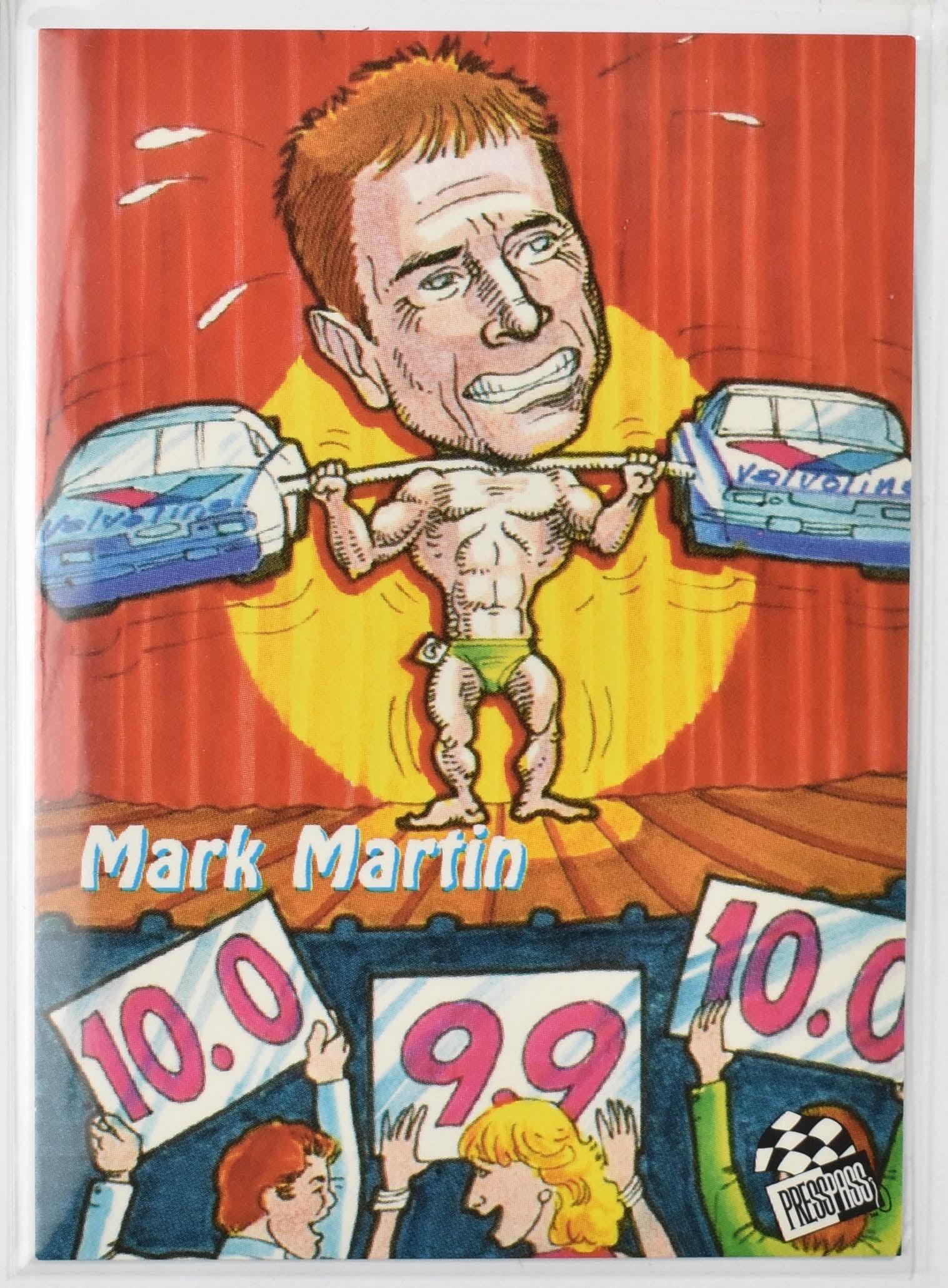 Mark Martin 141 Press Pass 1994 Nascar Card