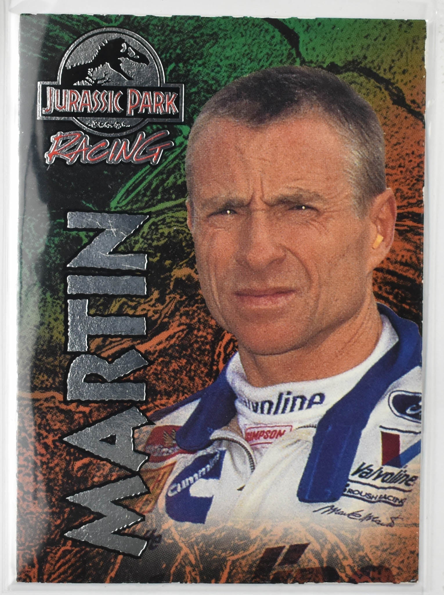 Mark Martin 4 Wheels Sports 1997 Jurassic Park Racing