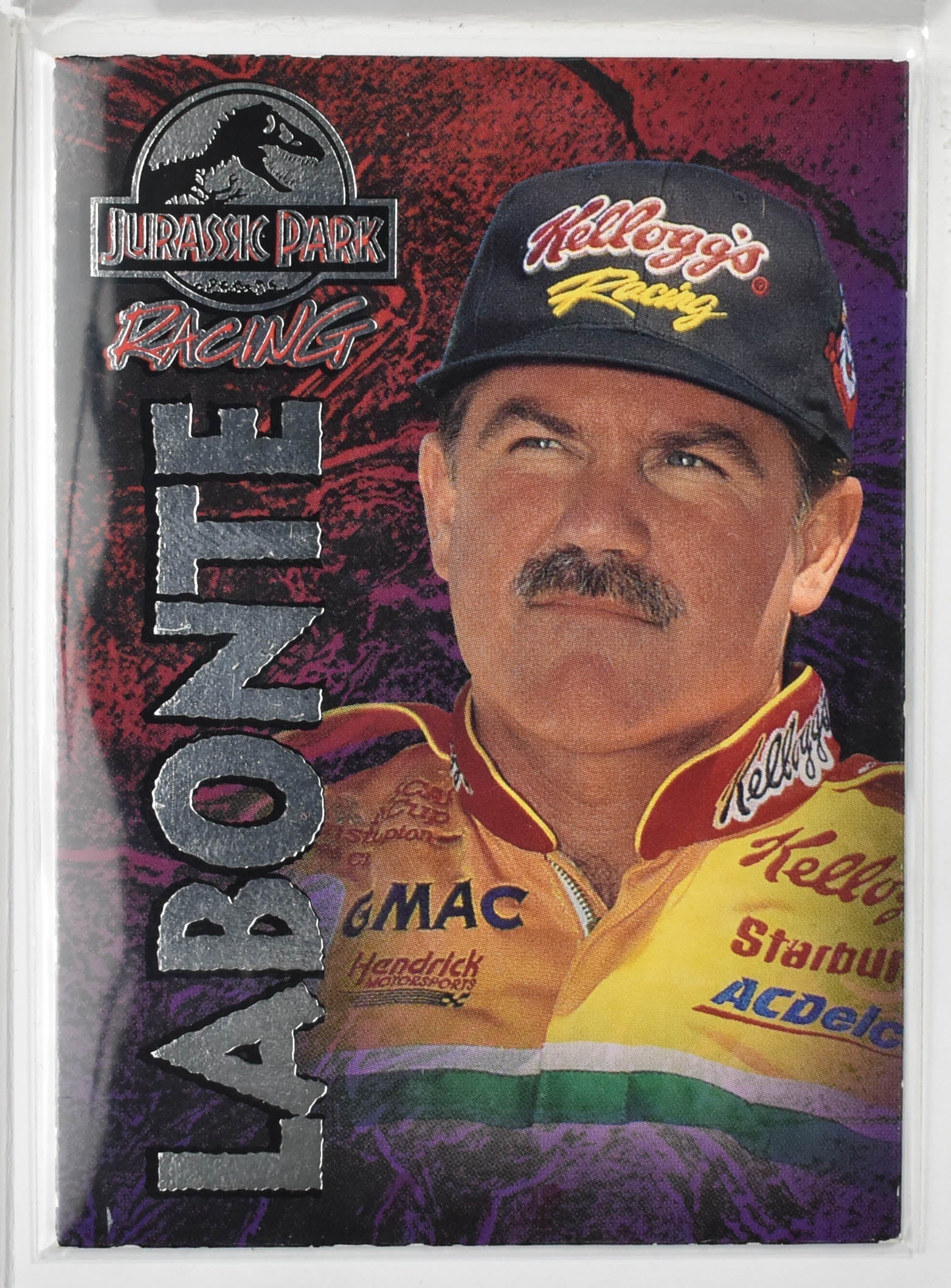 Terry Labonte 3 Wheels Racing 1997 Jurassic Park Racing Nascar Card