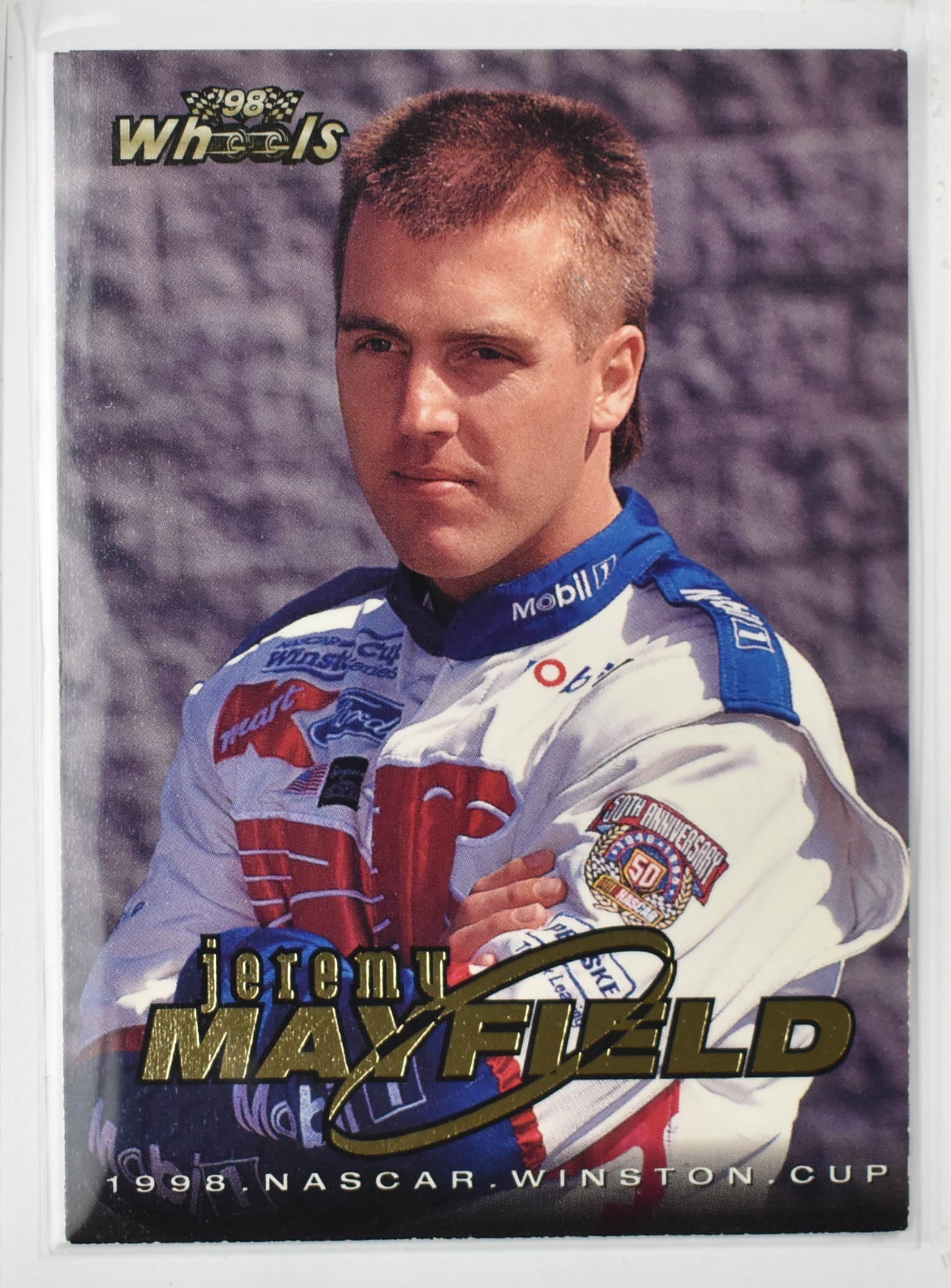 Jeremy Mayfield 21 Wheels Nascar Card 1998