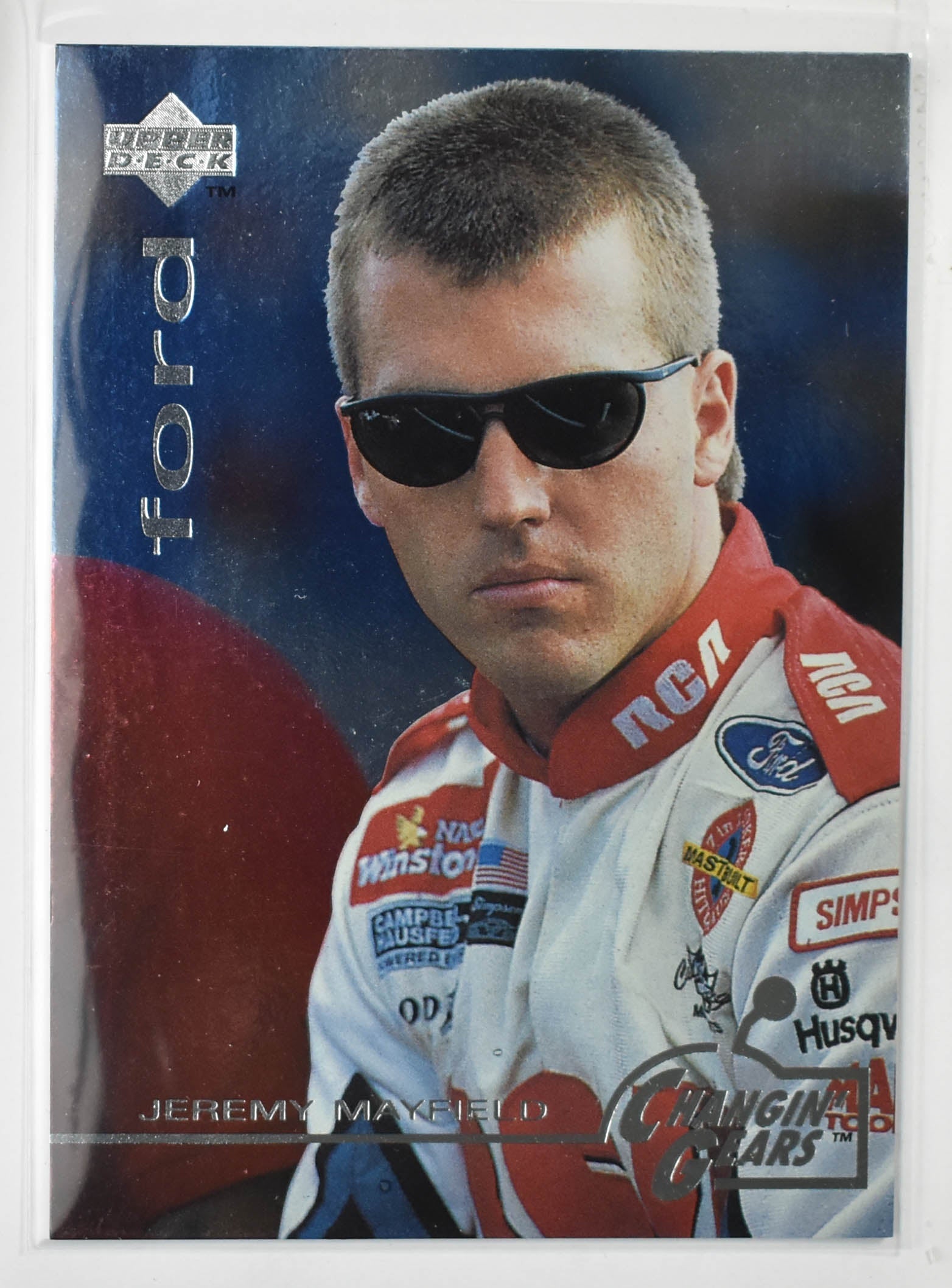 Jeremy Mayfield RC111 Upper Deck 1996 Nascar Card