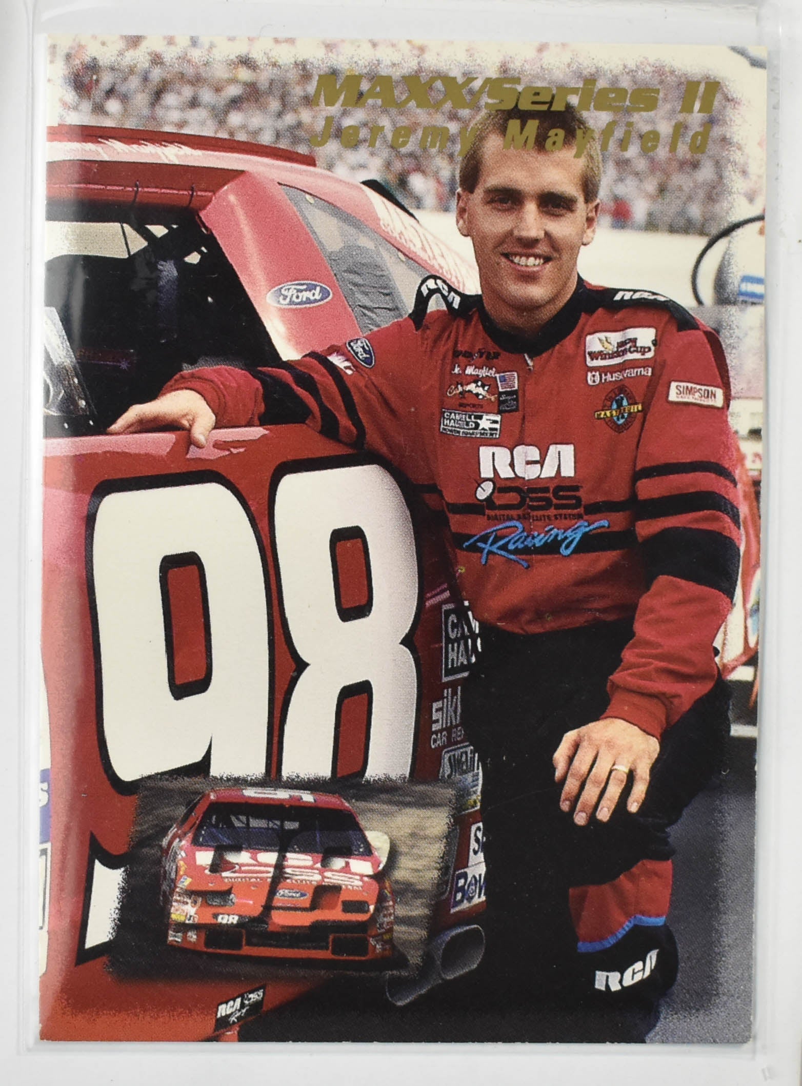 Jeremy Mayfield 190 Maxx Race Cards 1995 Series 2