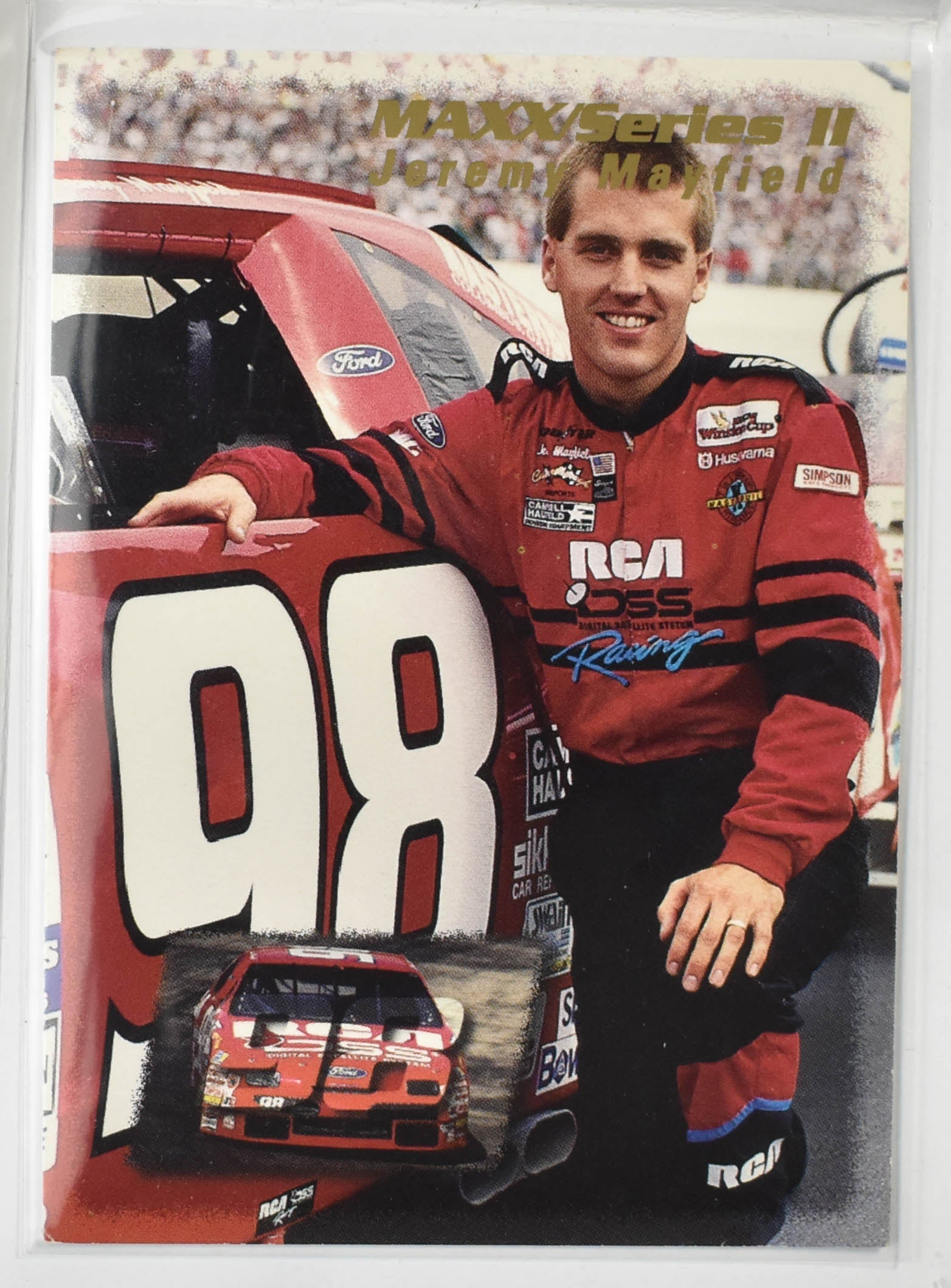 Jeremy Mayfield 190 Maxx Race Cards Series 2 1995