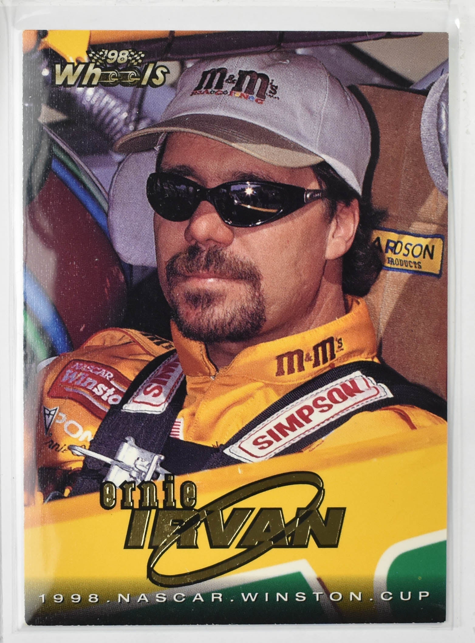 Ernie Irvan 14 Nascar Card