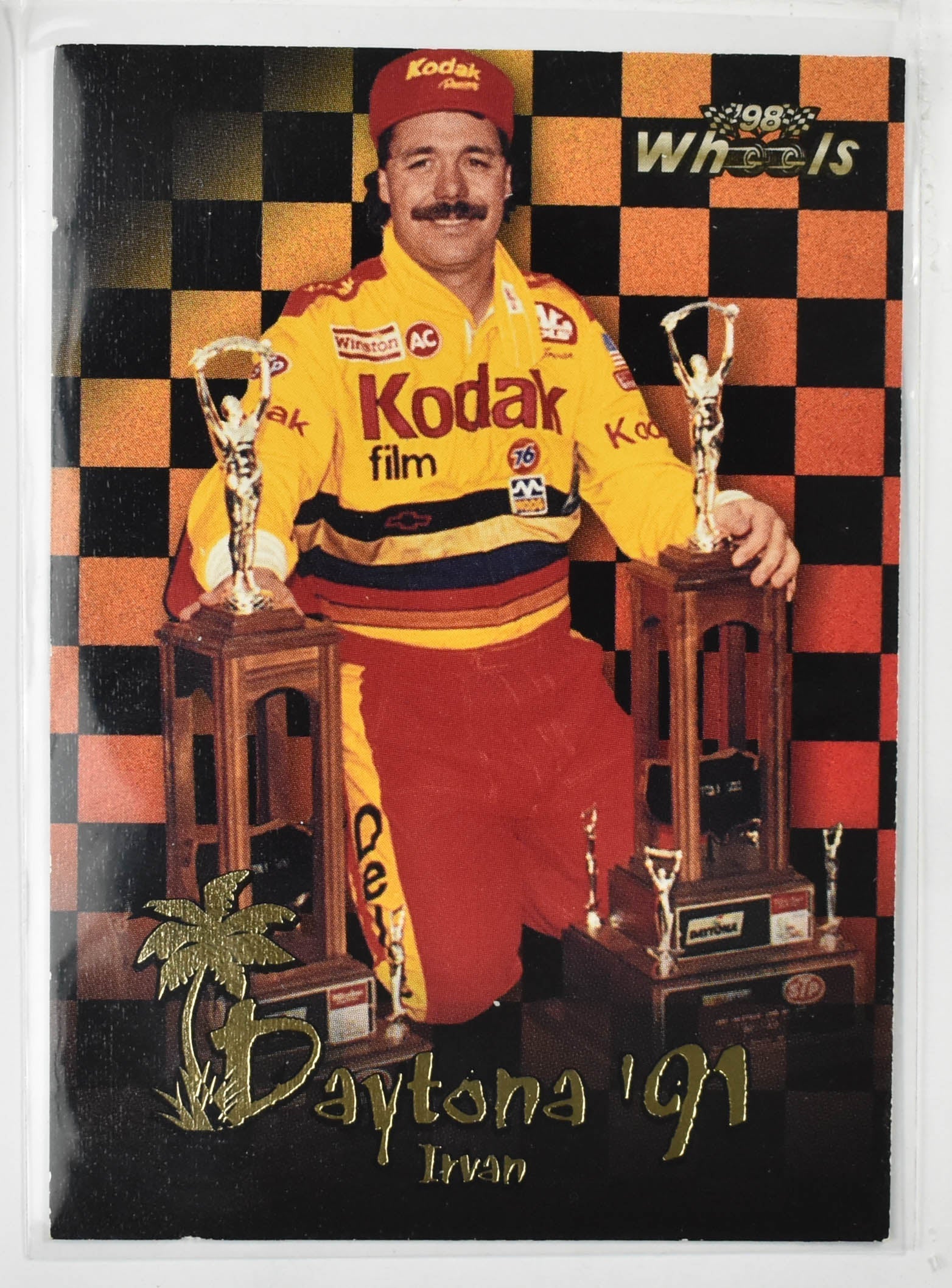 Ernie Irvan 86 Nascar Card