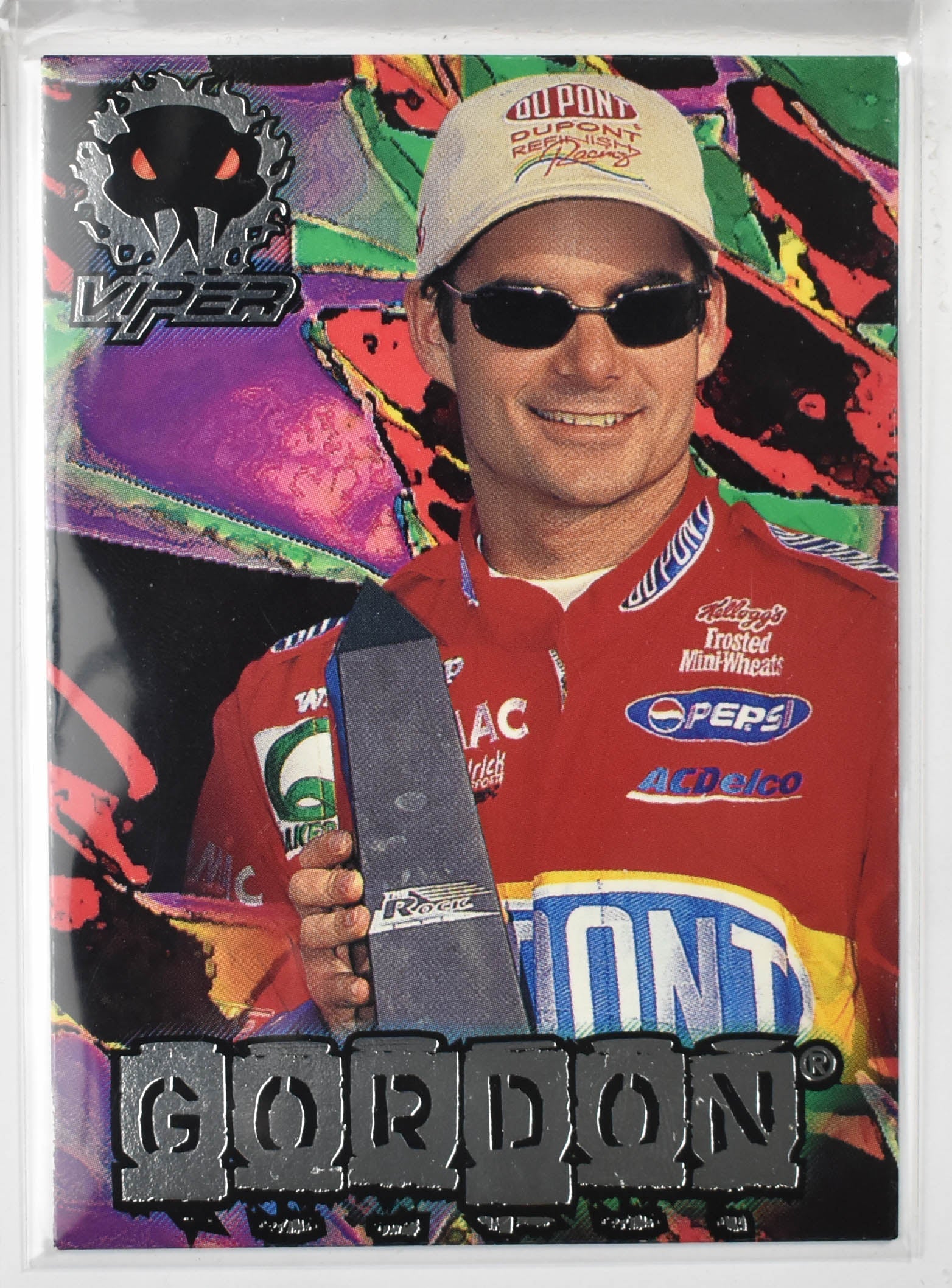 Jeff Gordon 51 Wheels Sports Viper Nascar Card