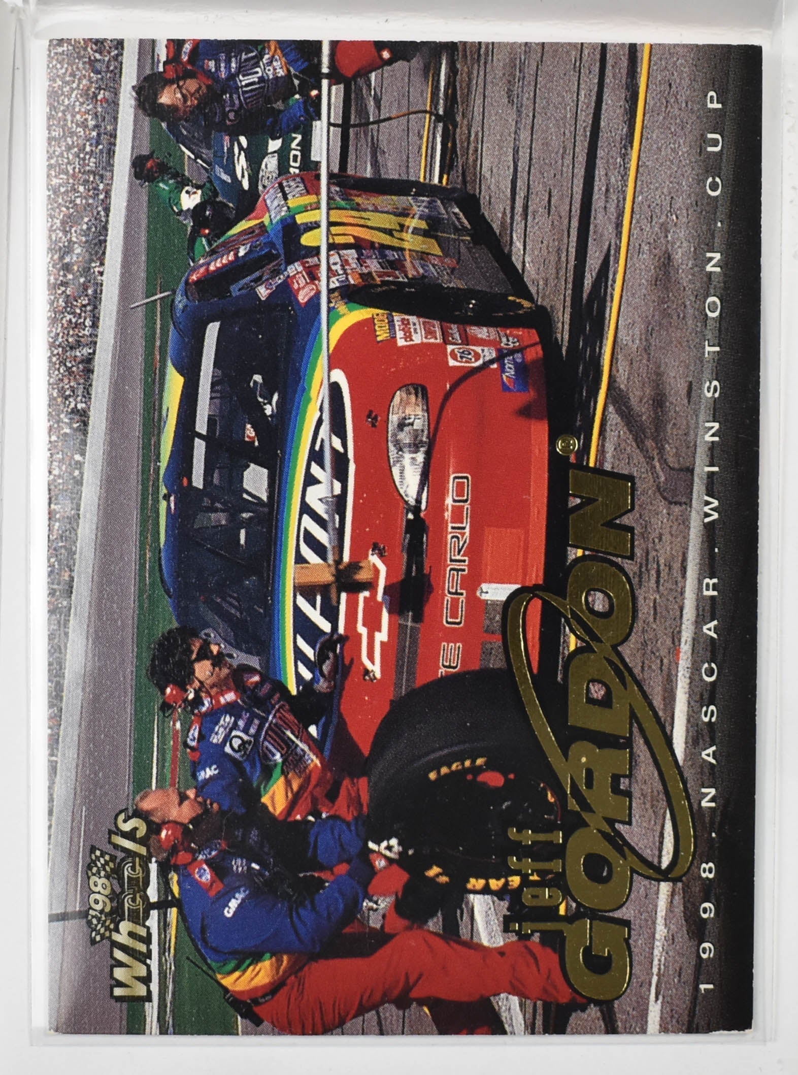 Jeff Gordon 36 Race Car Card