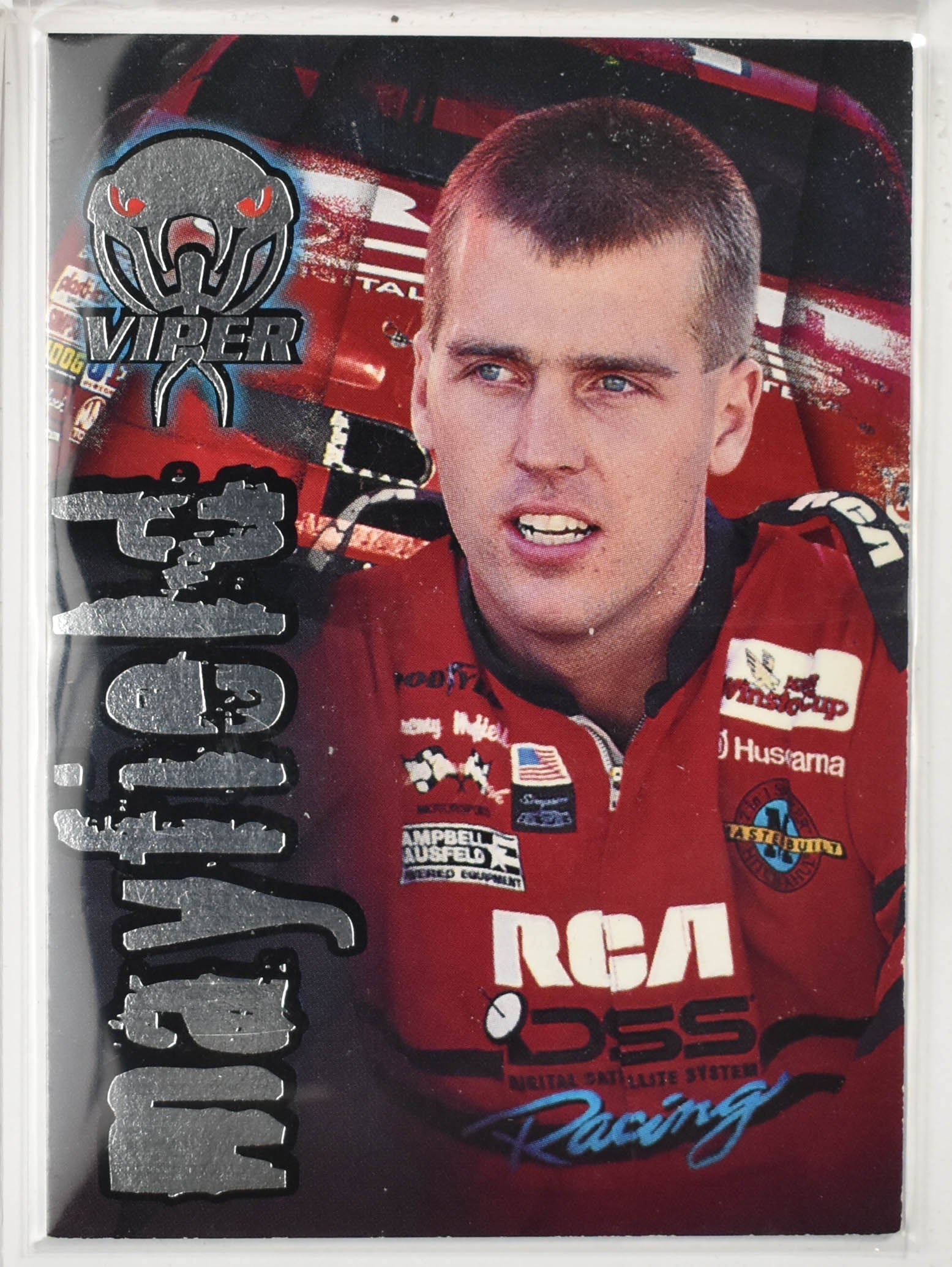 Jeremy Mayfield 23 Viper Silver Nascar Card