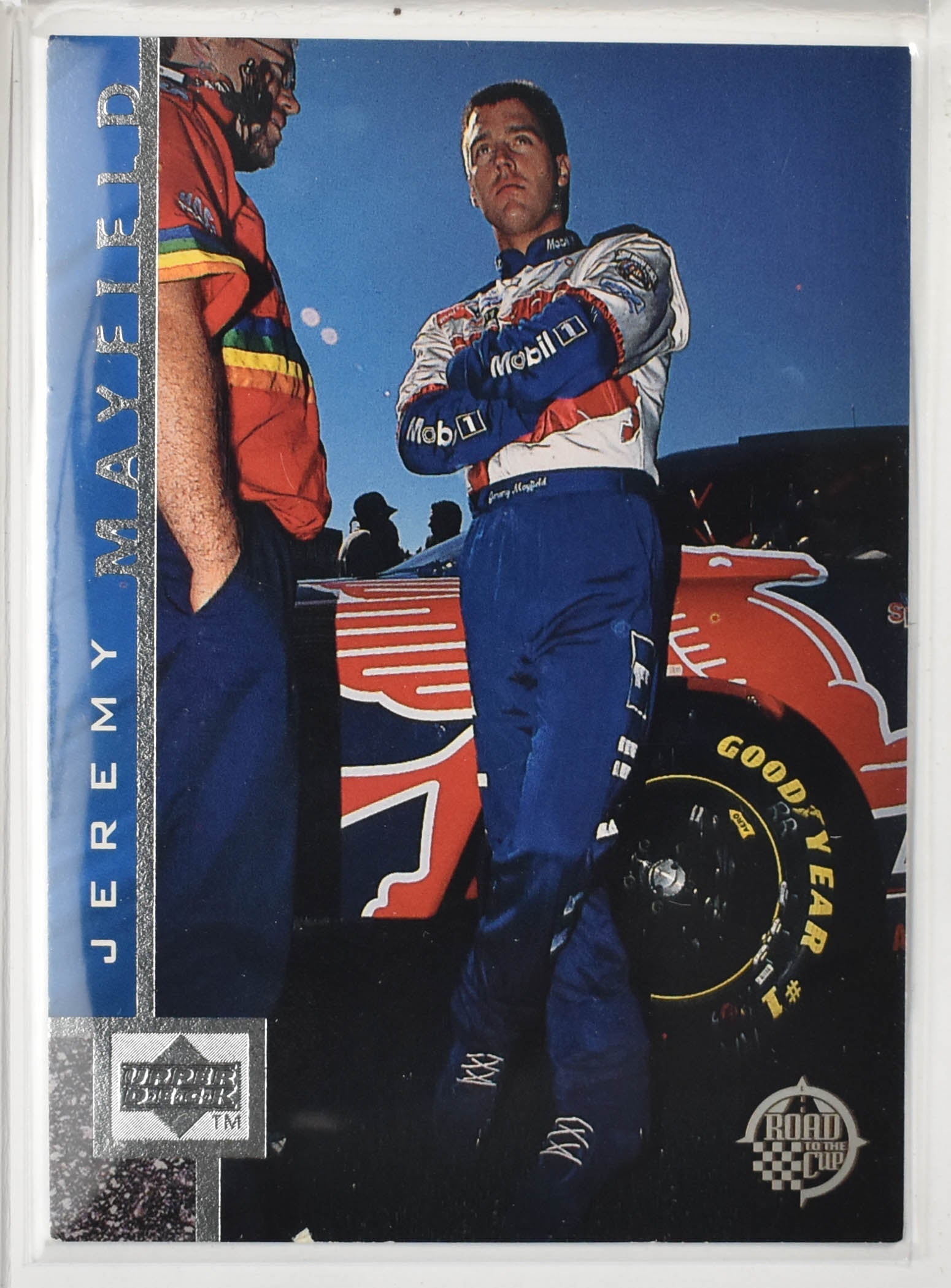 Jeremy Mayfield 12 Upper Deck Nascar Card