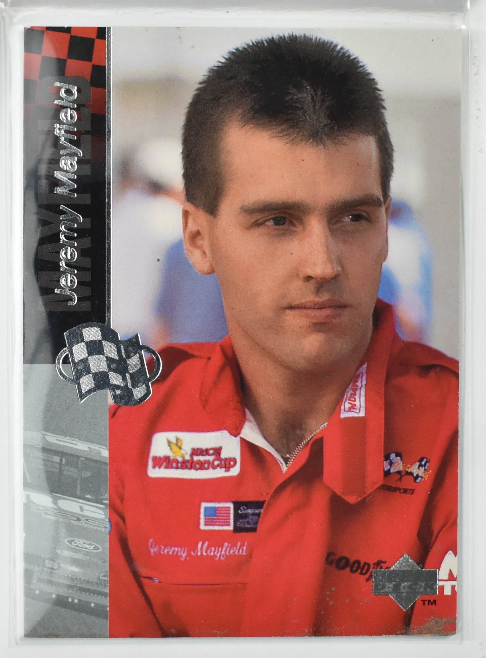 Jeremy Mayfield 227 Upper Deck Nascar Card