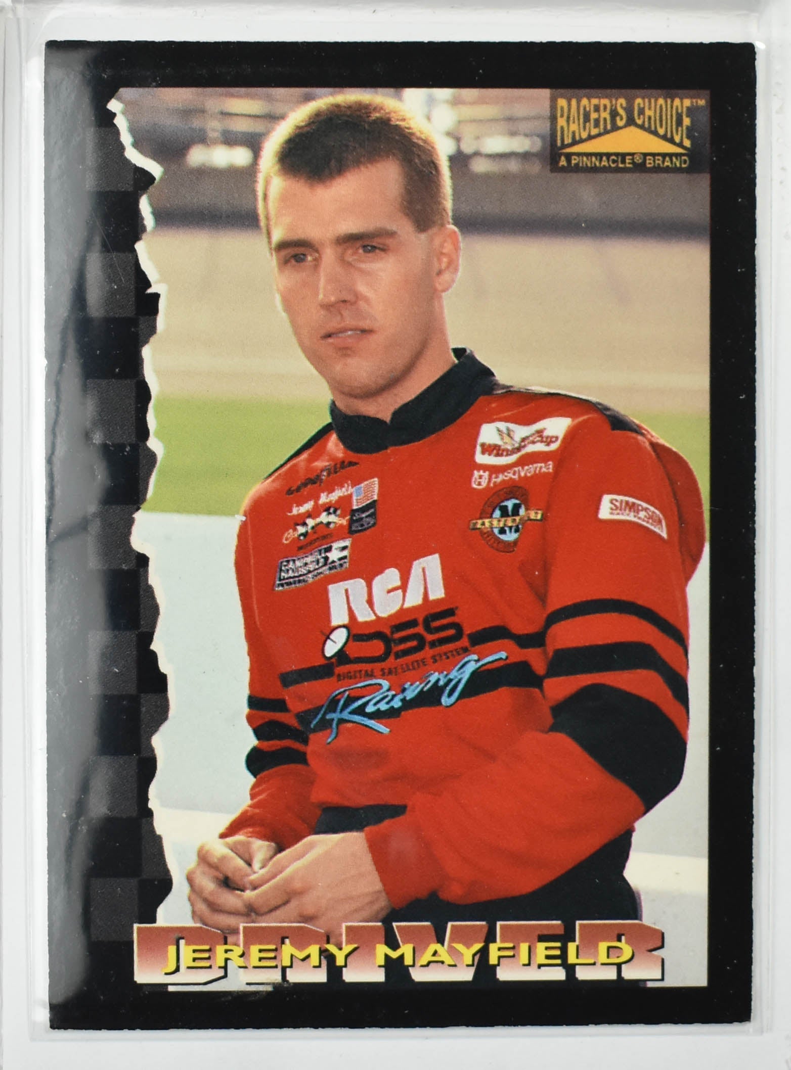 Jeremy Mayfield 23 1996 Pinnacle Nascar Card