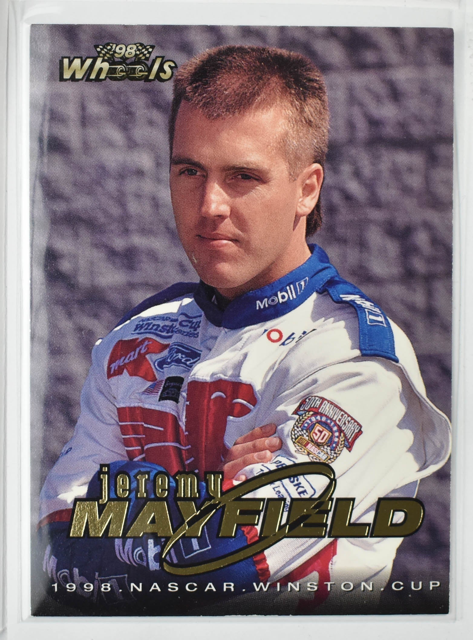 Jeremy Mayfield 21 Nascar Card