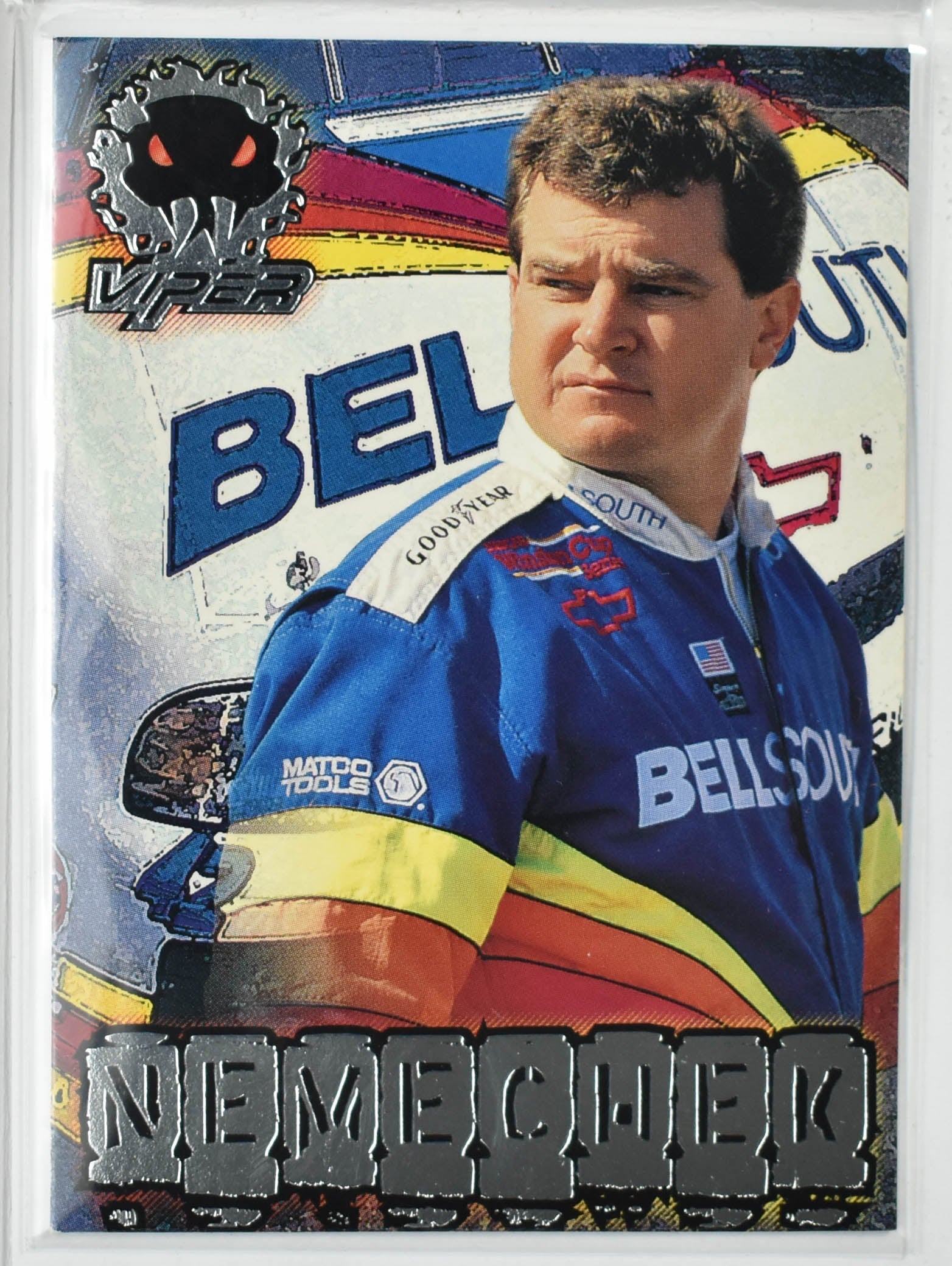 Joe Nemechek 21 Viper Nascar Card