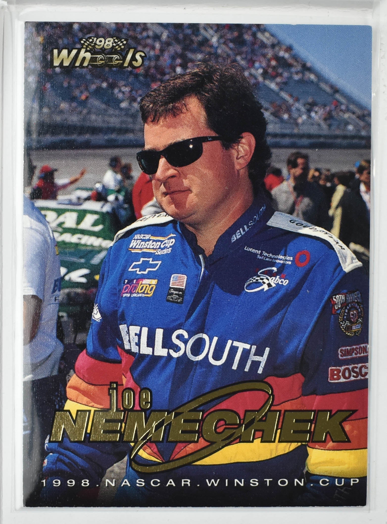 Joe Nemechek 23 Nascar Card Wheels Sports