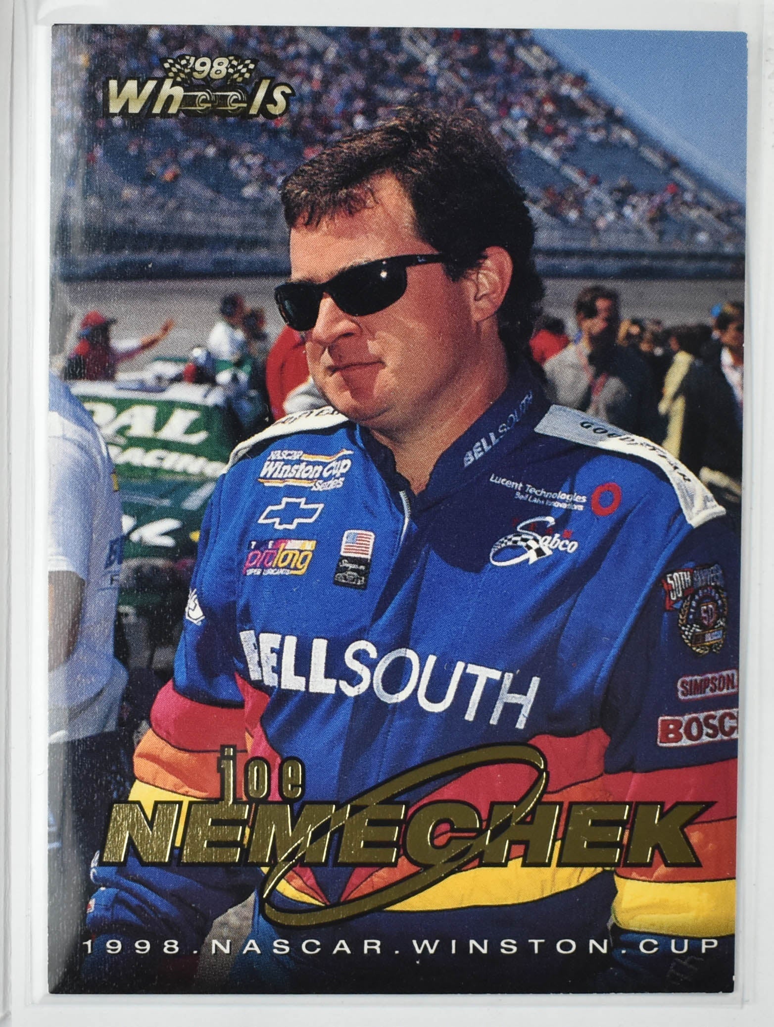 Joe Nemechek 23 Wheels Sports Nascar Card