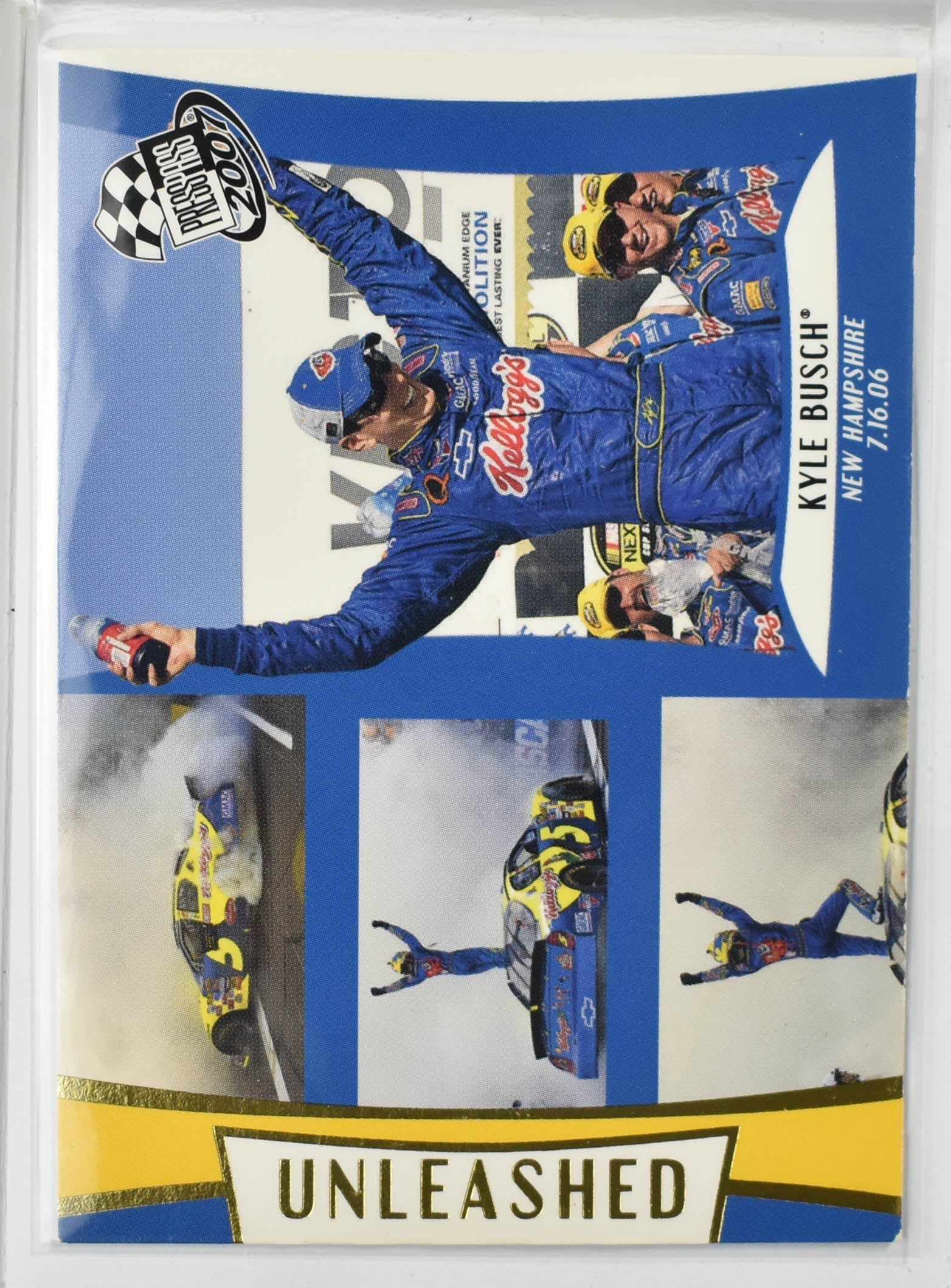 Kyle Busch G104 Press Pass Nascar Card