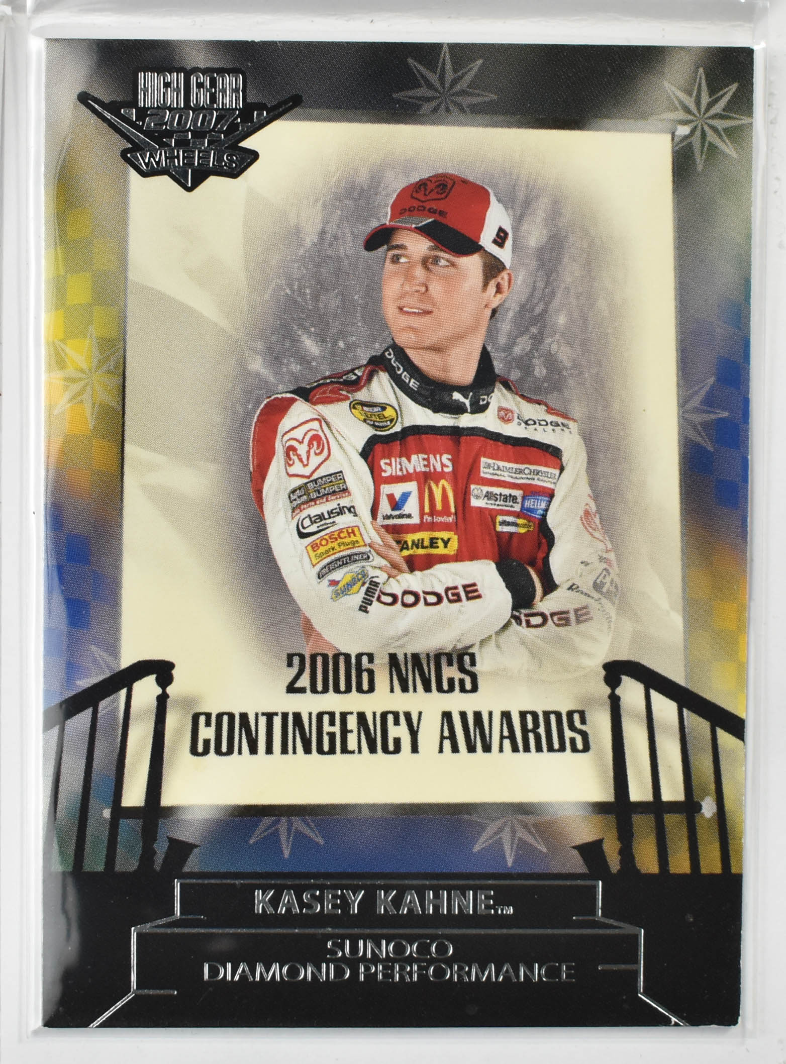 Kasey Kahen 61 Nascar Card