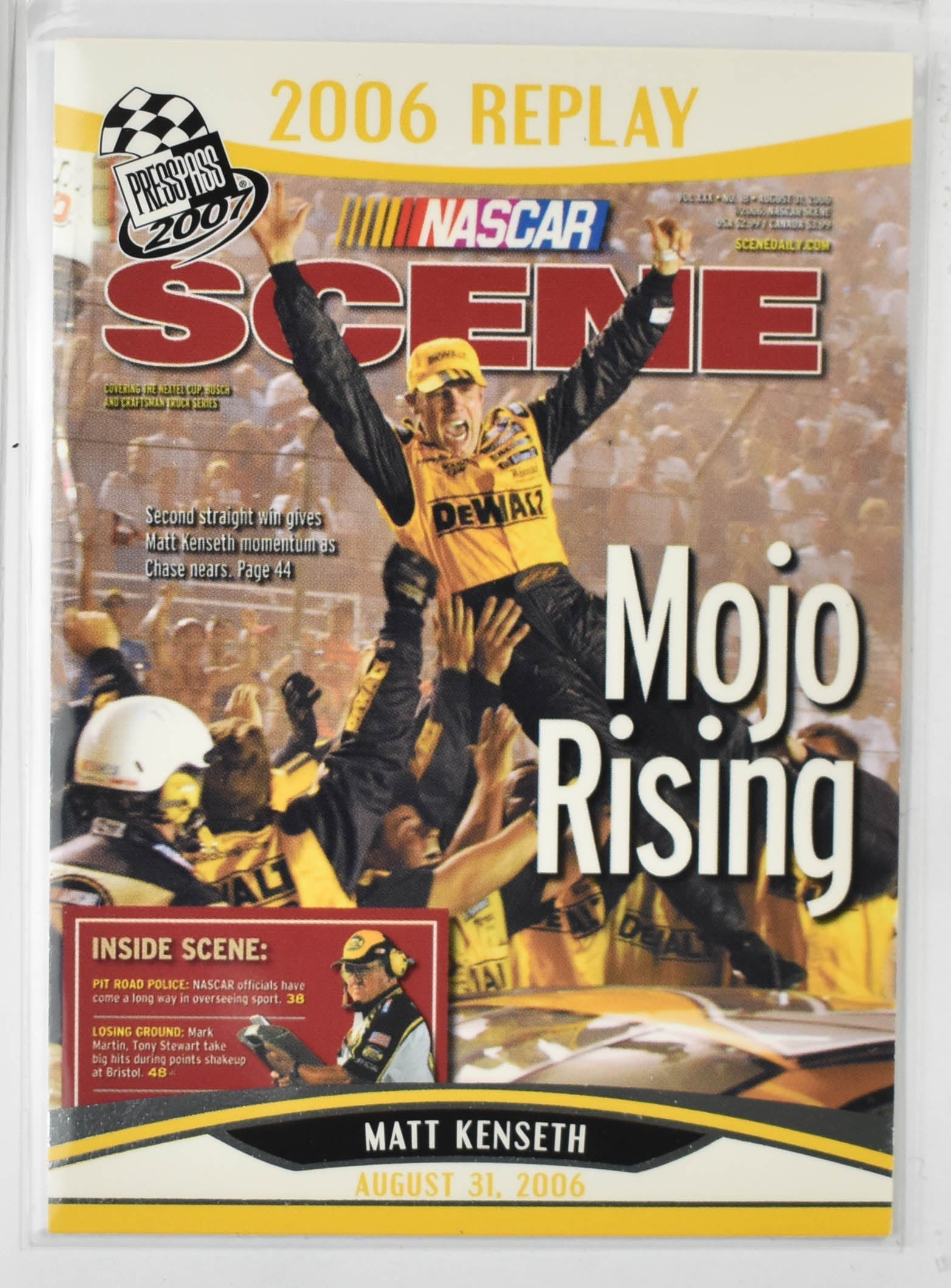 Matt Kenseth 95 Nascar Card